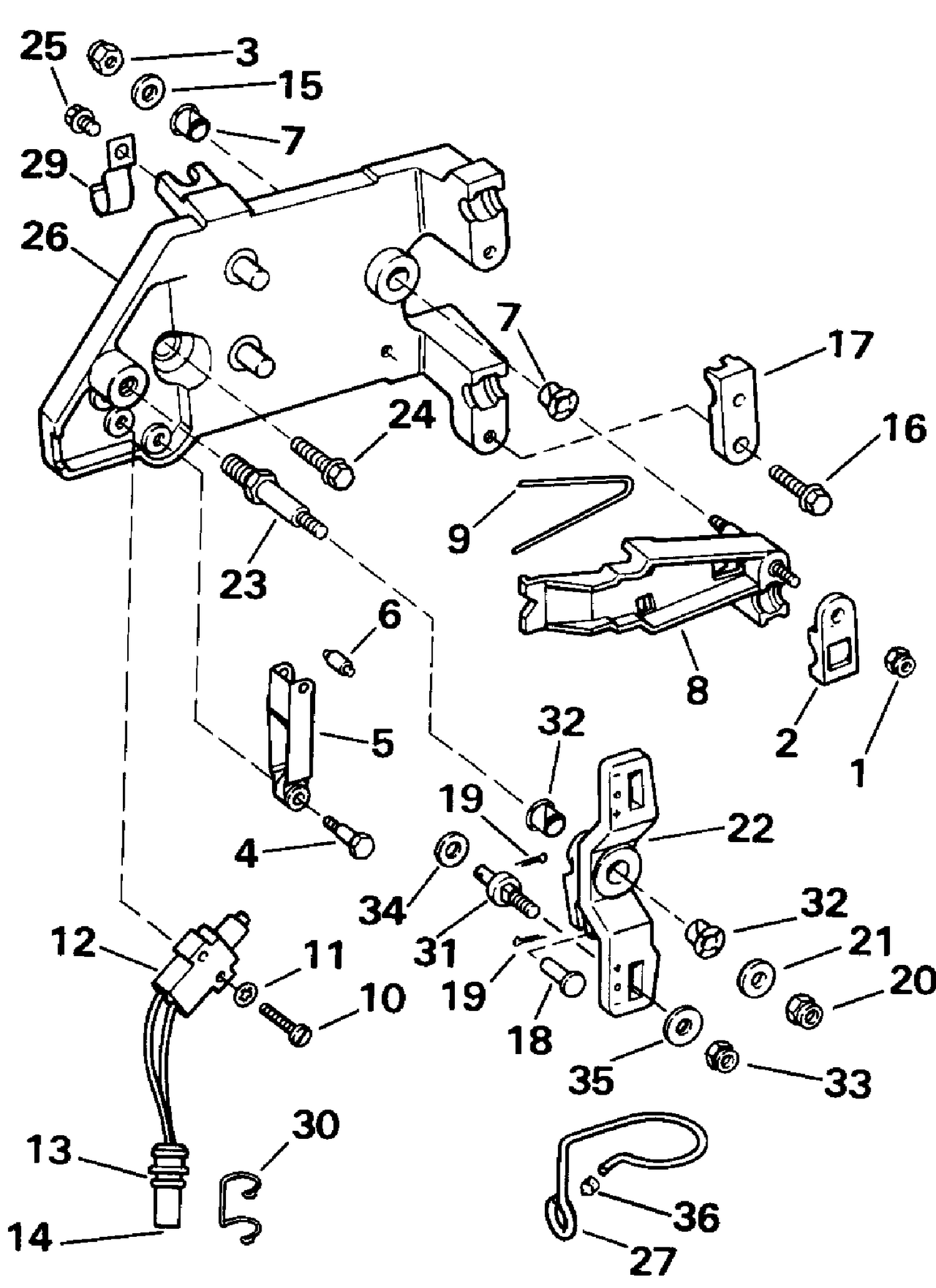 SHIFT LEVER & INTERRUPTER