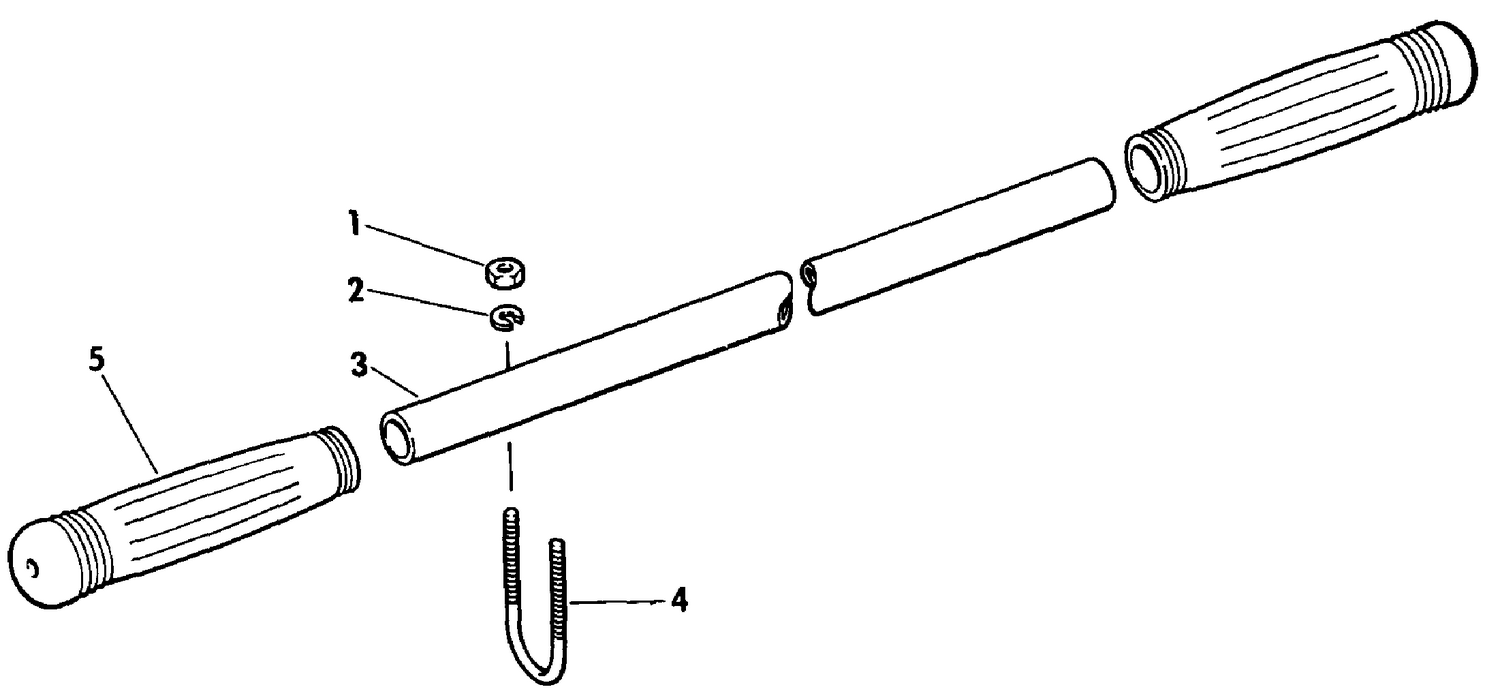 CARRYING HANDLE ASSEMBLY 25 & 40 COMMERCIAL