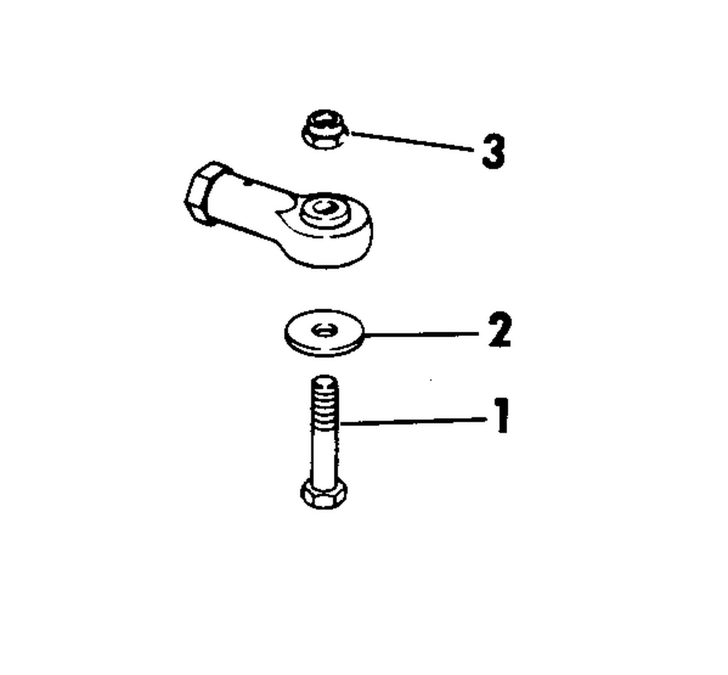 STEERING CONNECTOR KITS 75 H.P. SHORT SHAFT