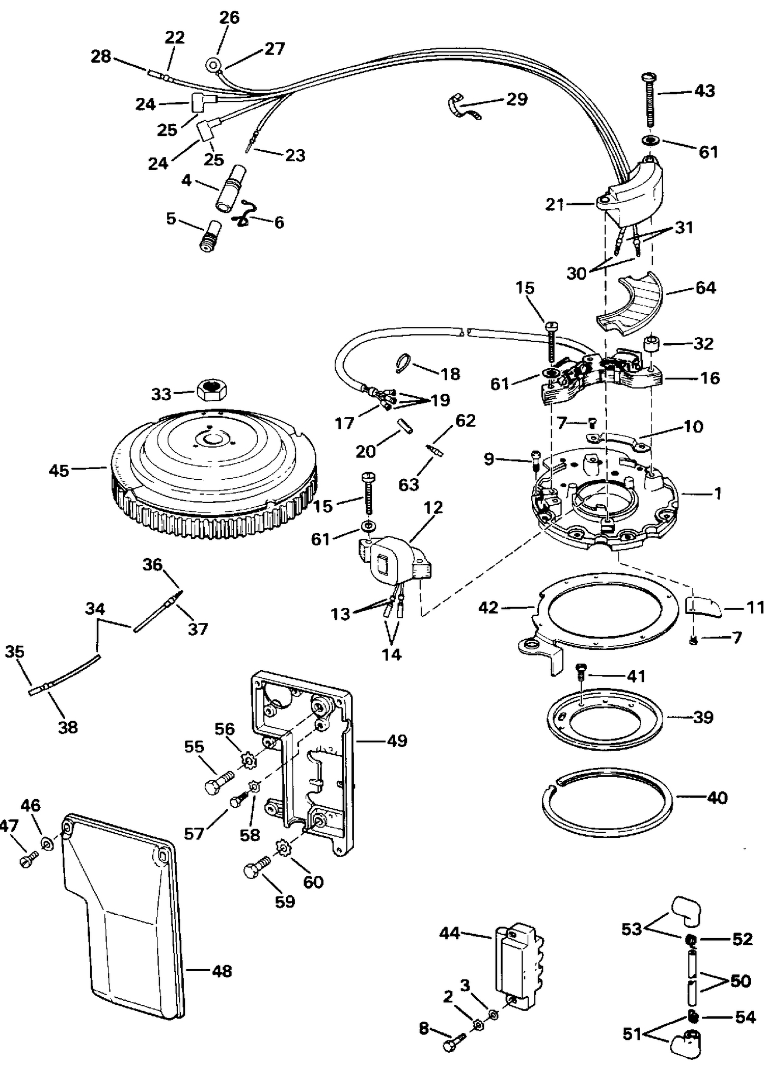 IGNITION SYSTEM - ROPE START