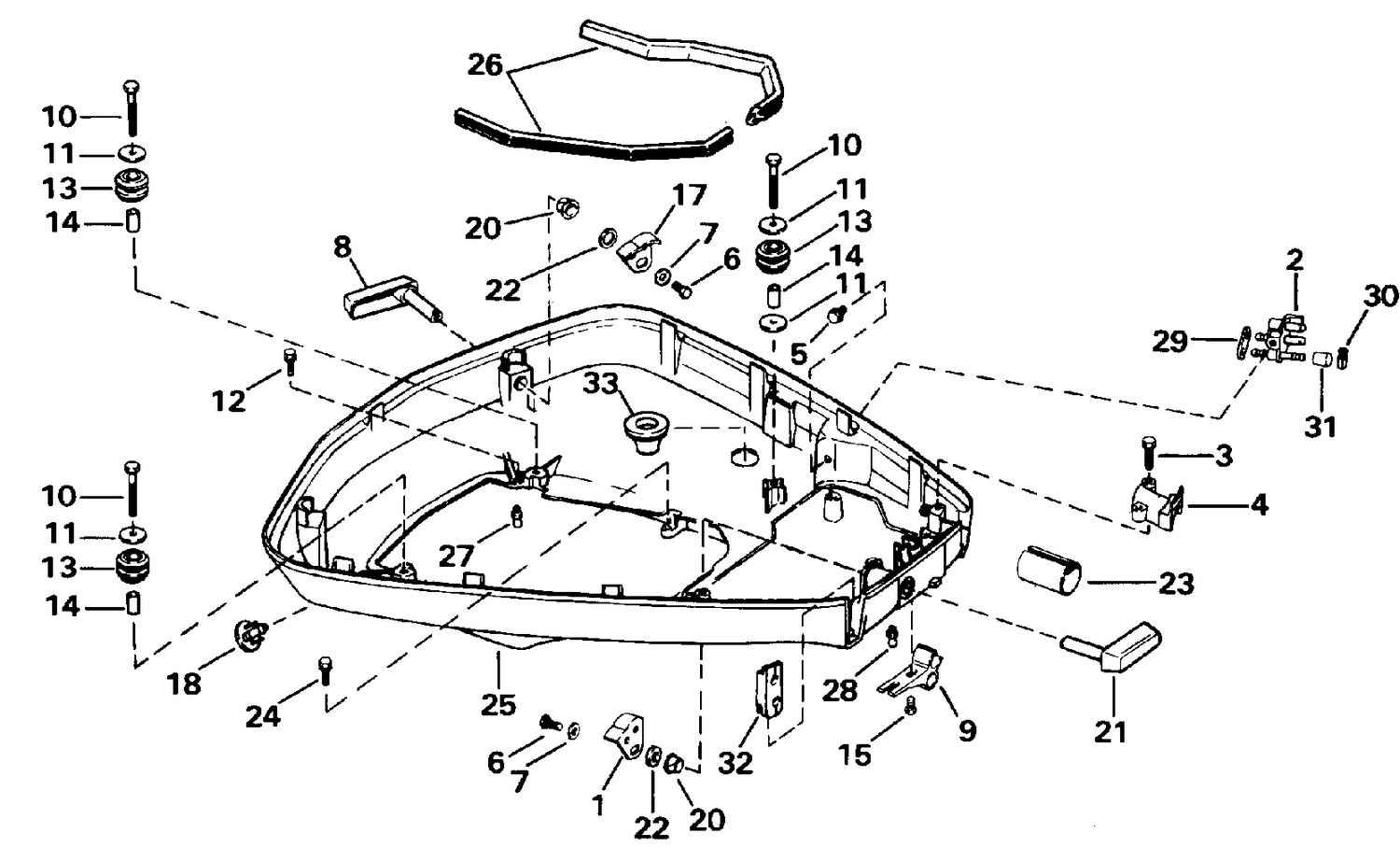 LOWER ENGINE COVER