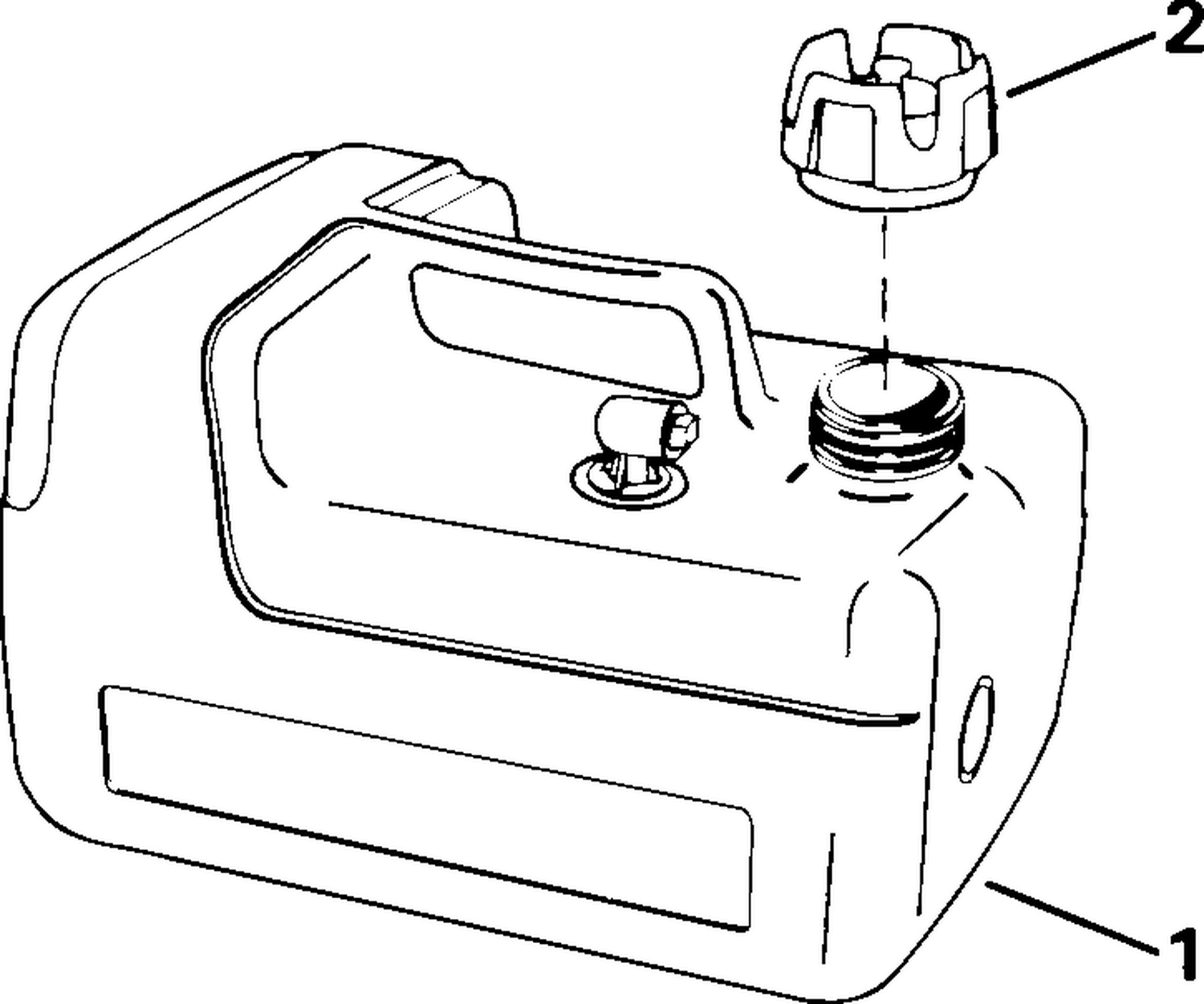 FUEL TANK - 3.2 GALLON