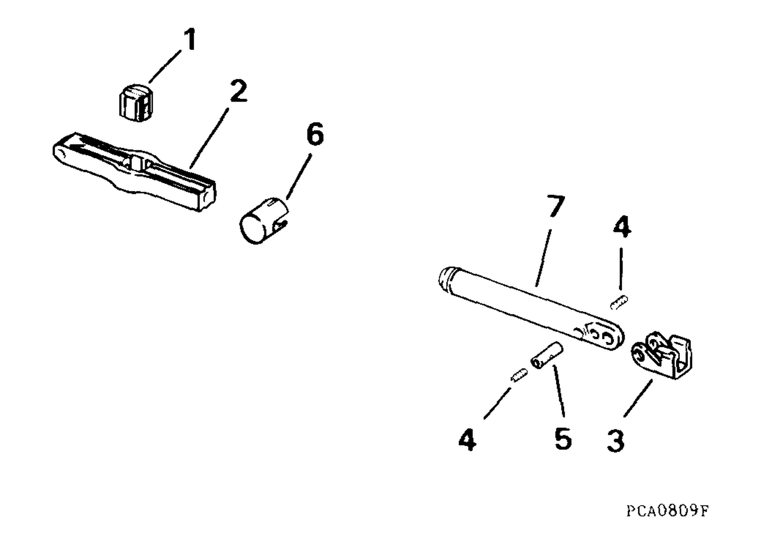 CABLE ADAPTER KIT -- 2 & 4 LEVER -- FOR LONG LIFE CABLES