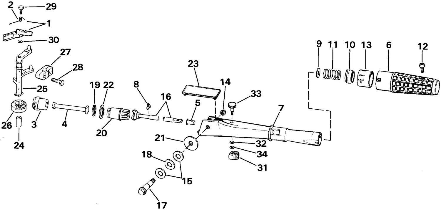 STEERING HANDLE & THROTTLE CONTROL