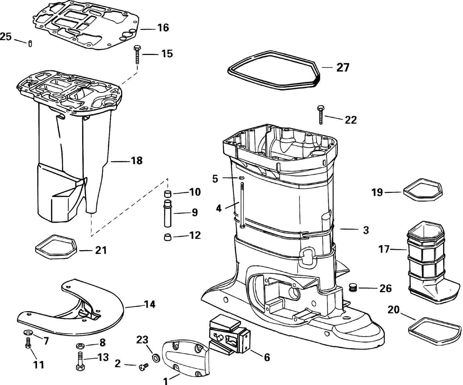 EXHAUST HOUSING