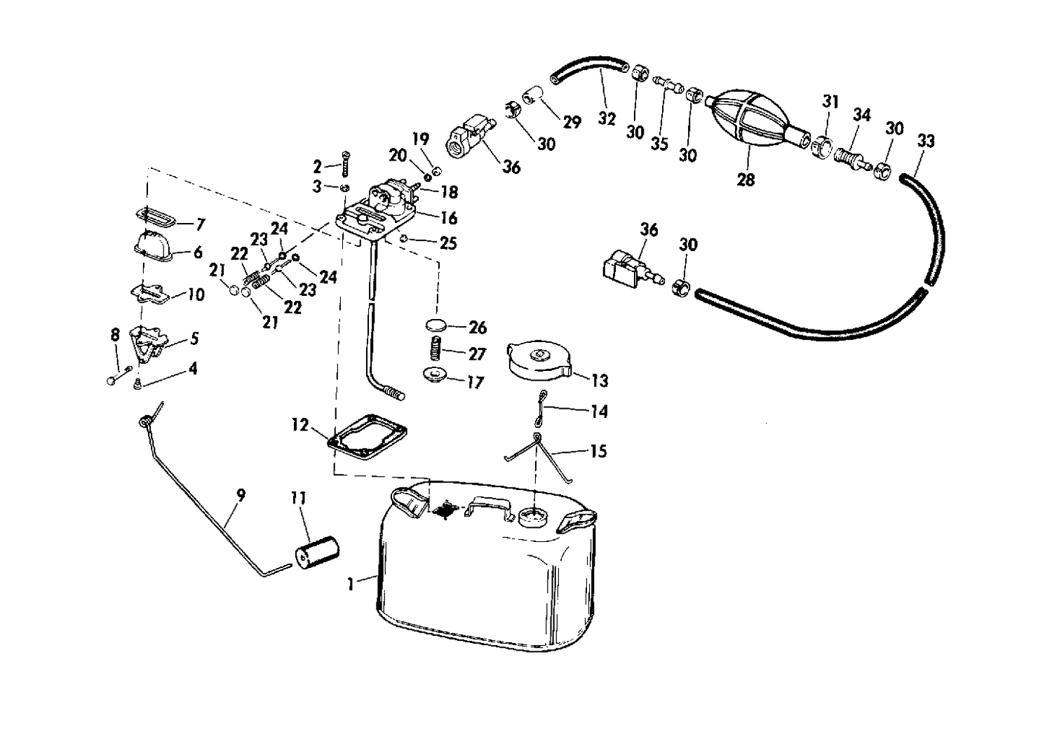 FUEL TANK - 6 GALLON