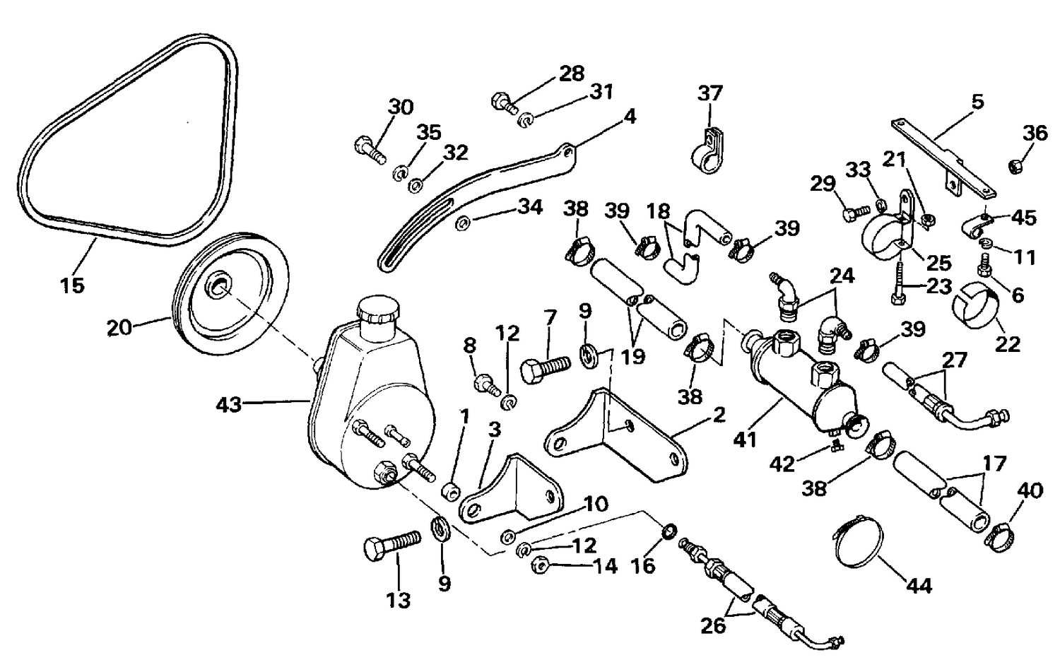POWER STEERING PUMP