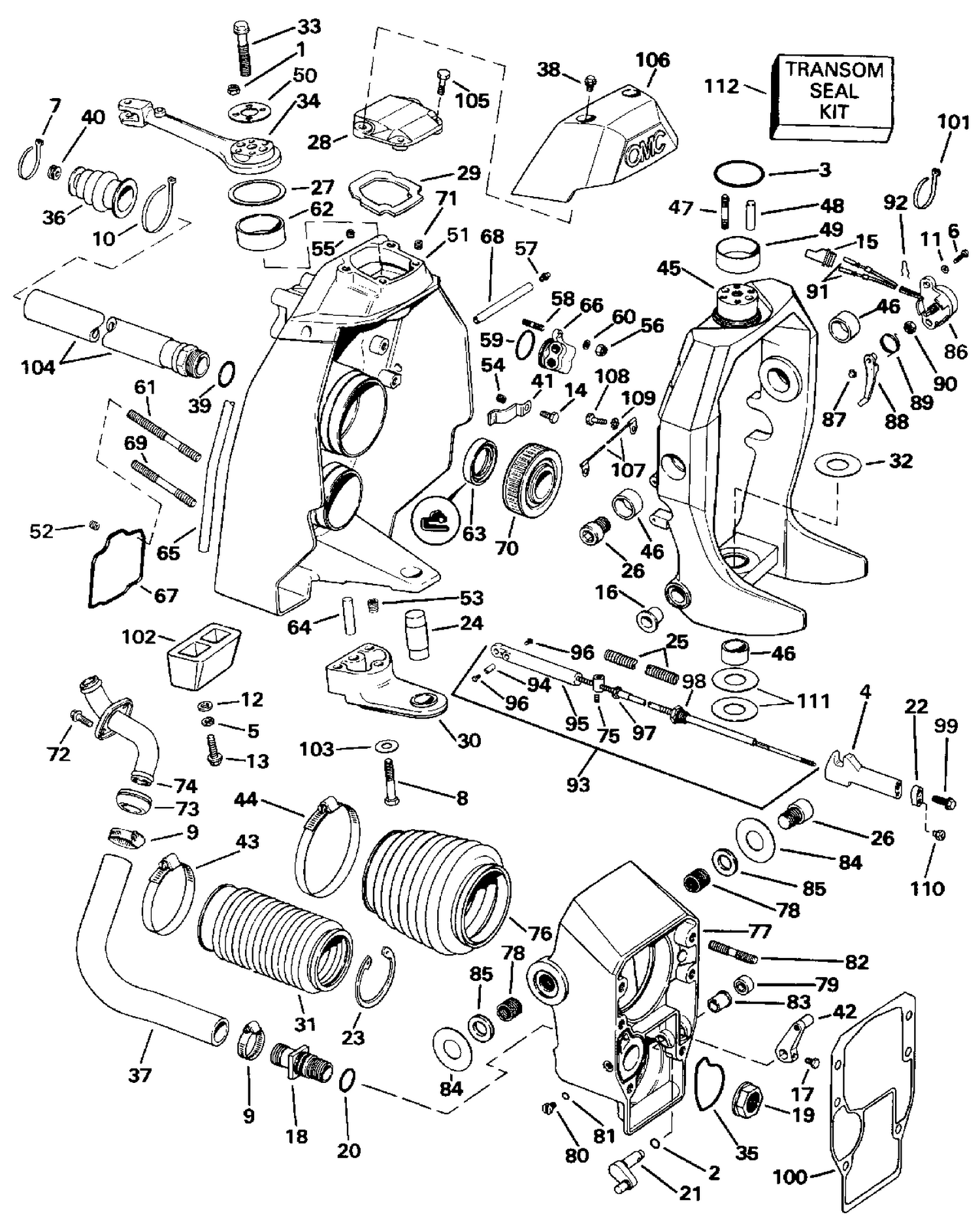TRANSOM MOUNT