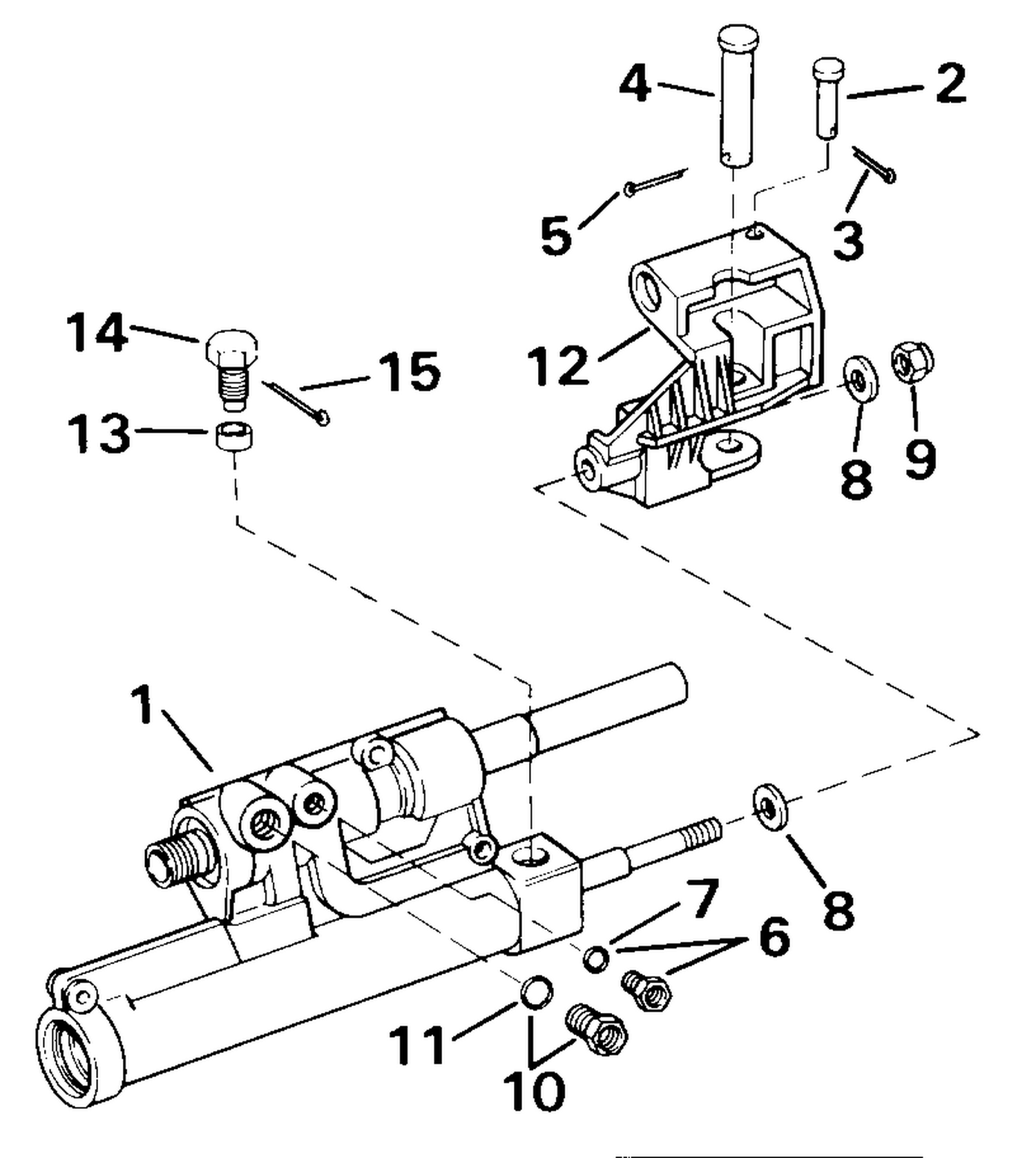 POWER STEERING CYLINDER