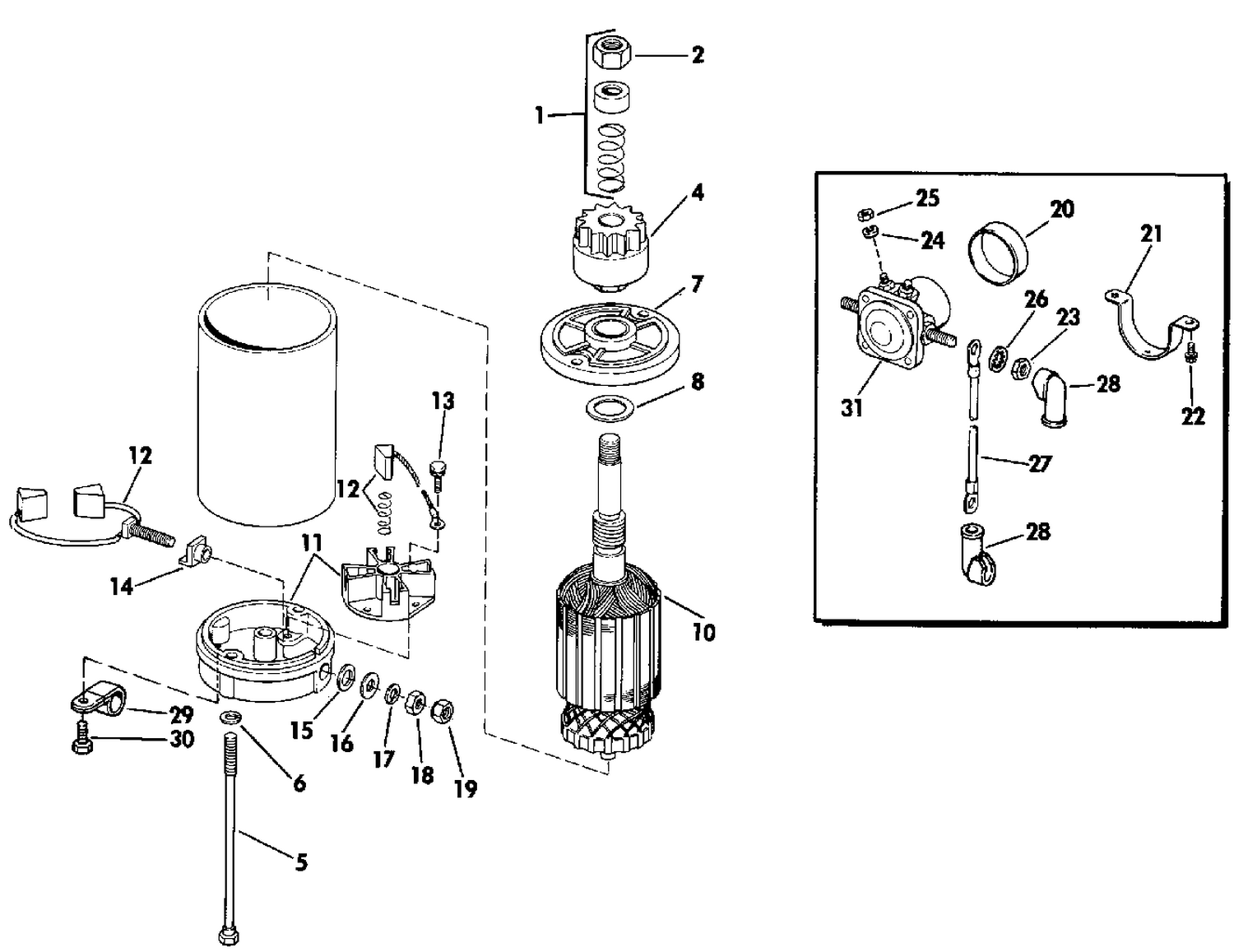 ELECTRIC STARTER & SOLENOID