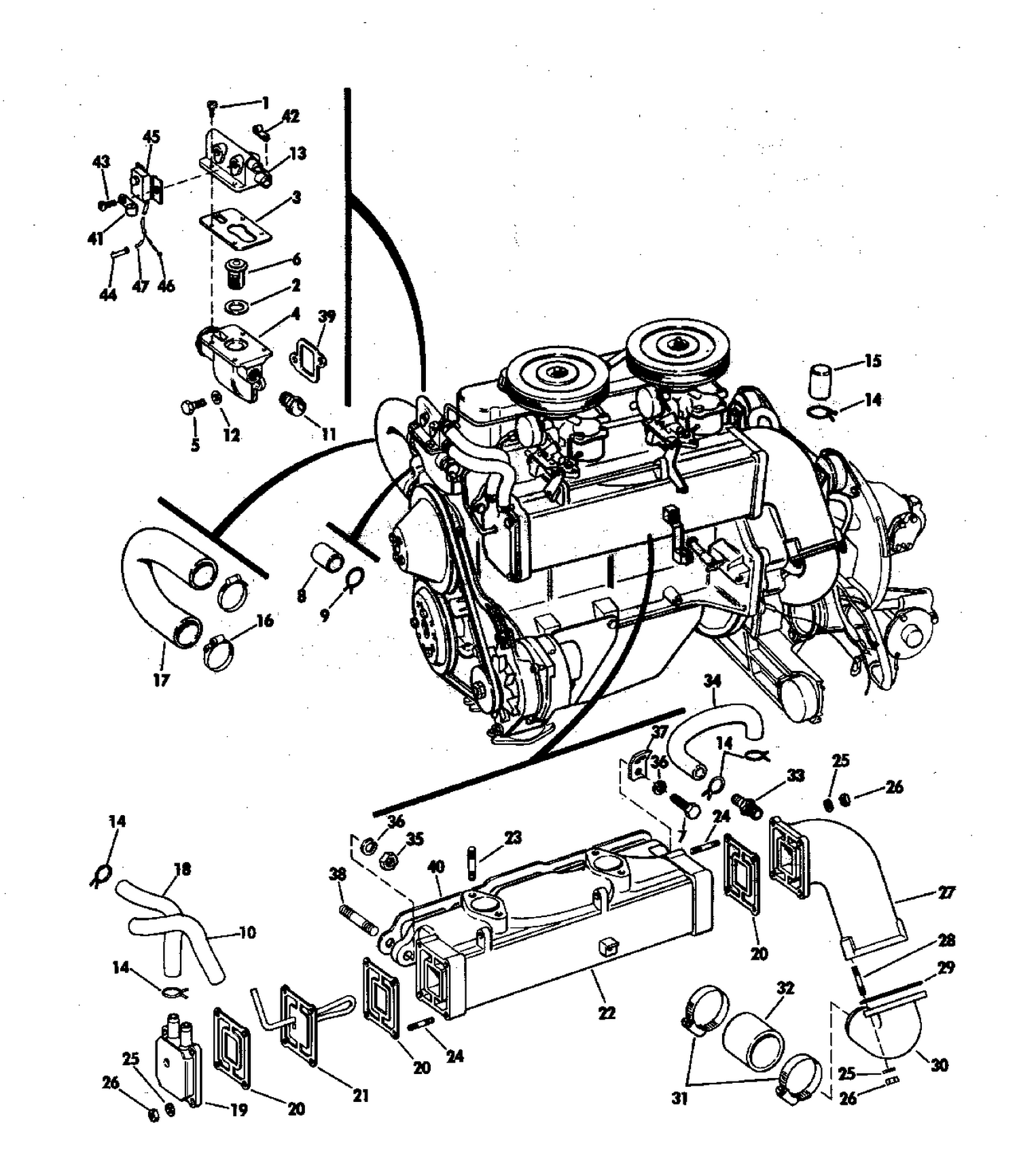 COOLING SYSTEM GROUP 120 HP