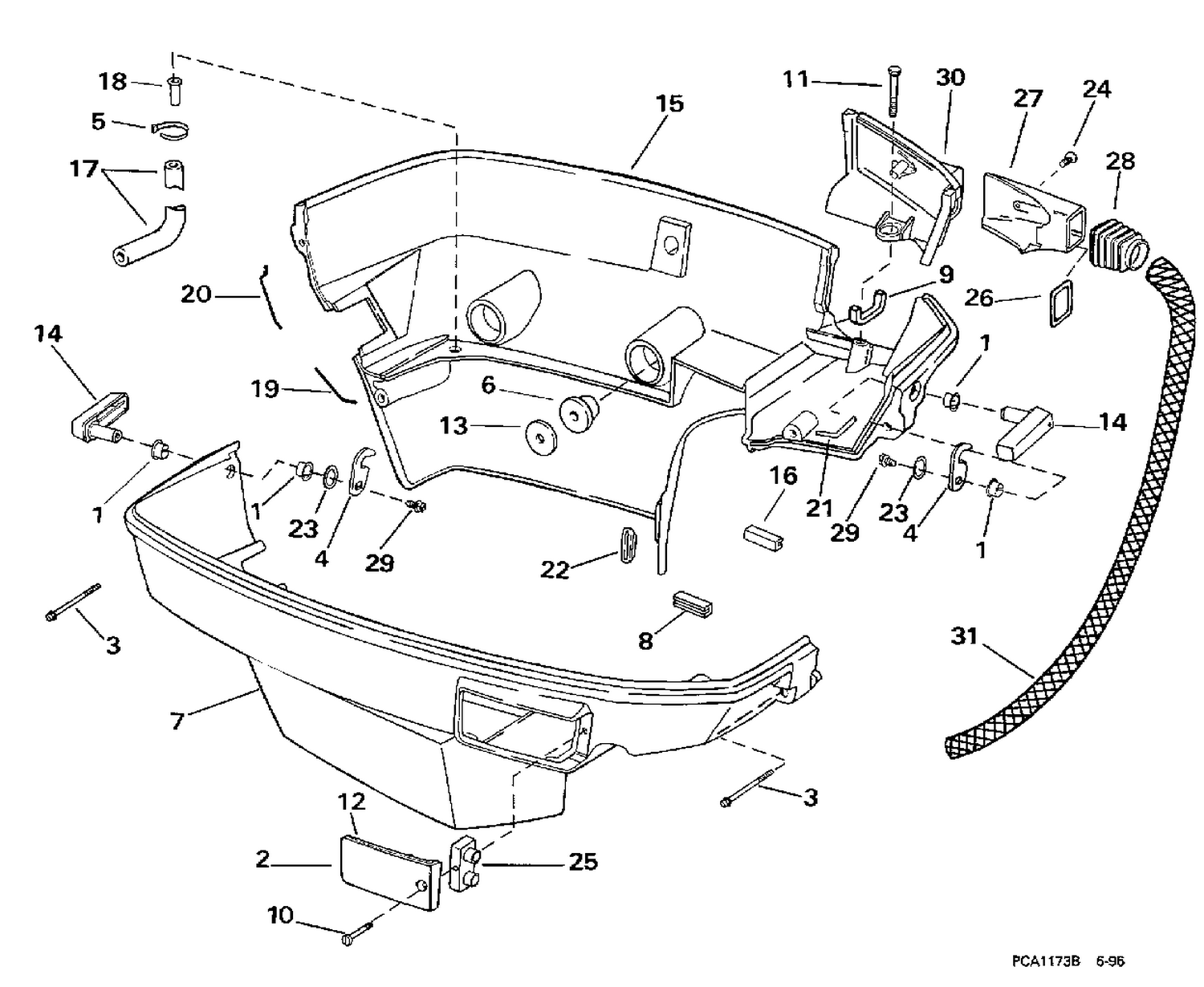 LOWER ENGINE COVER