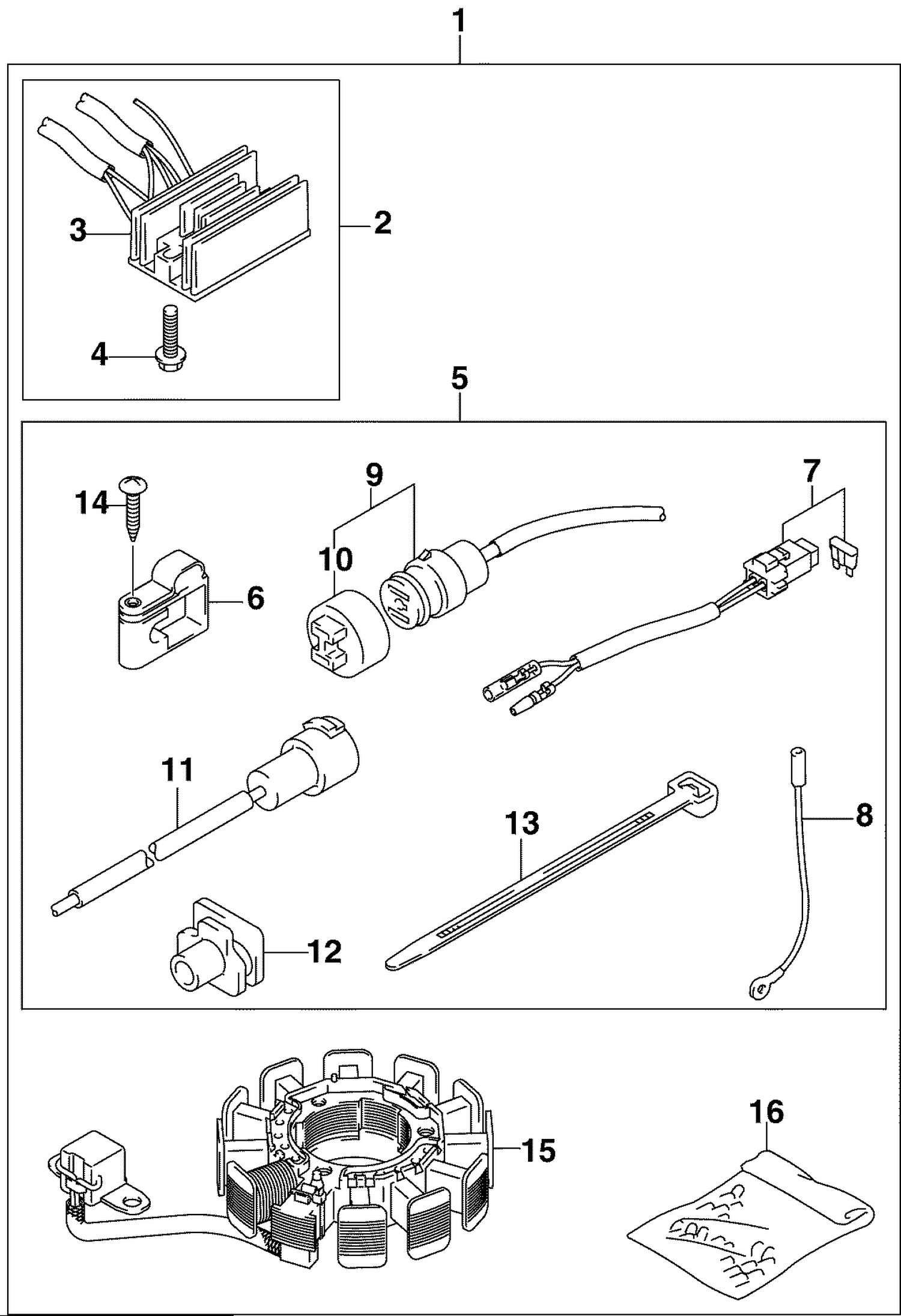 BATTERY CHARGING KIT (ACCESSORY)