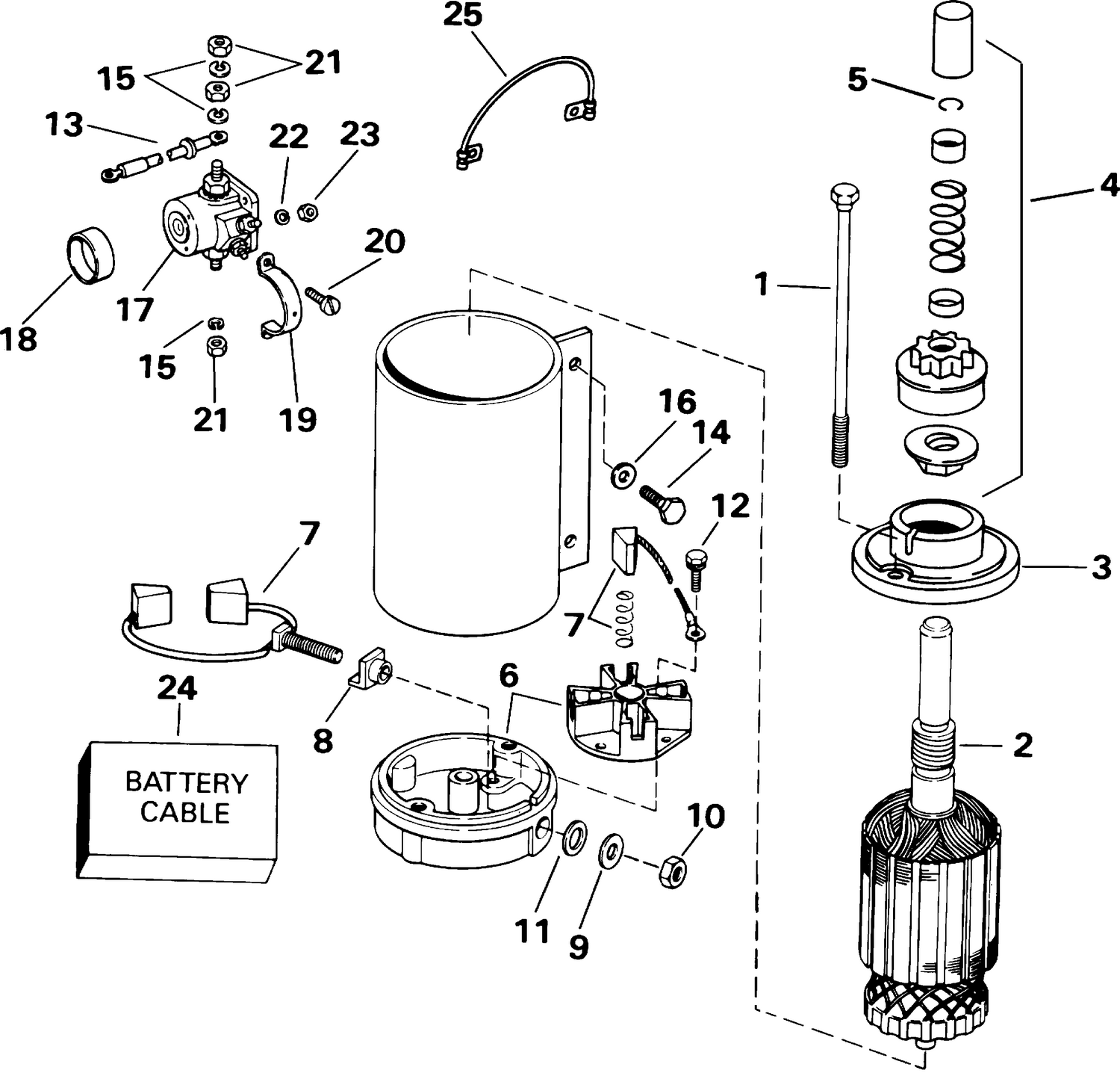 ELECTRIC STARTER & SOLENOID