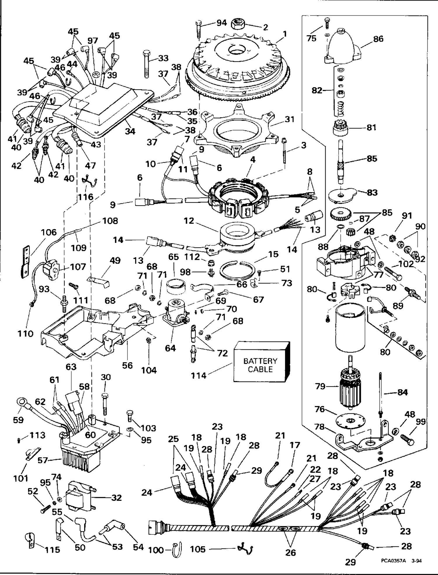 IGNITION SYSTEM & STARTER MOTOR
