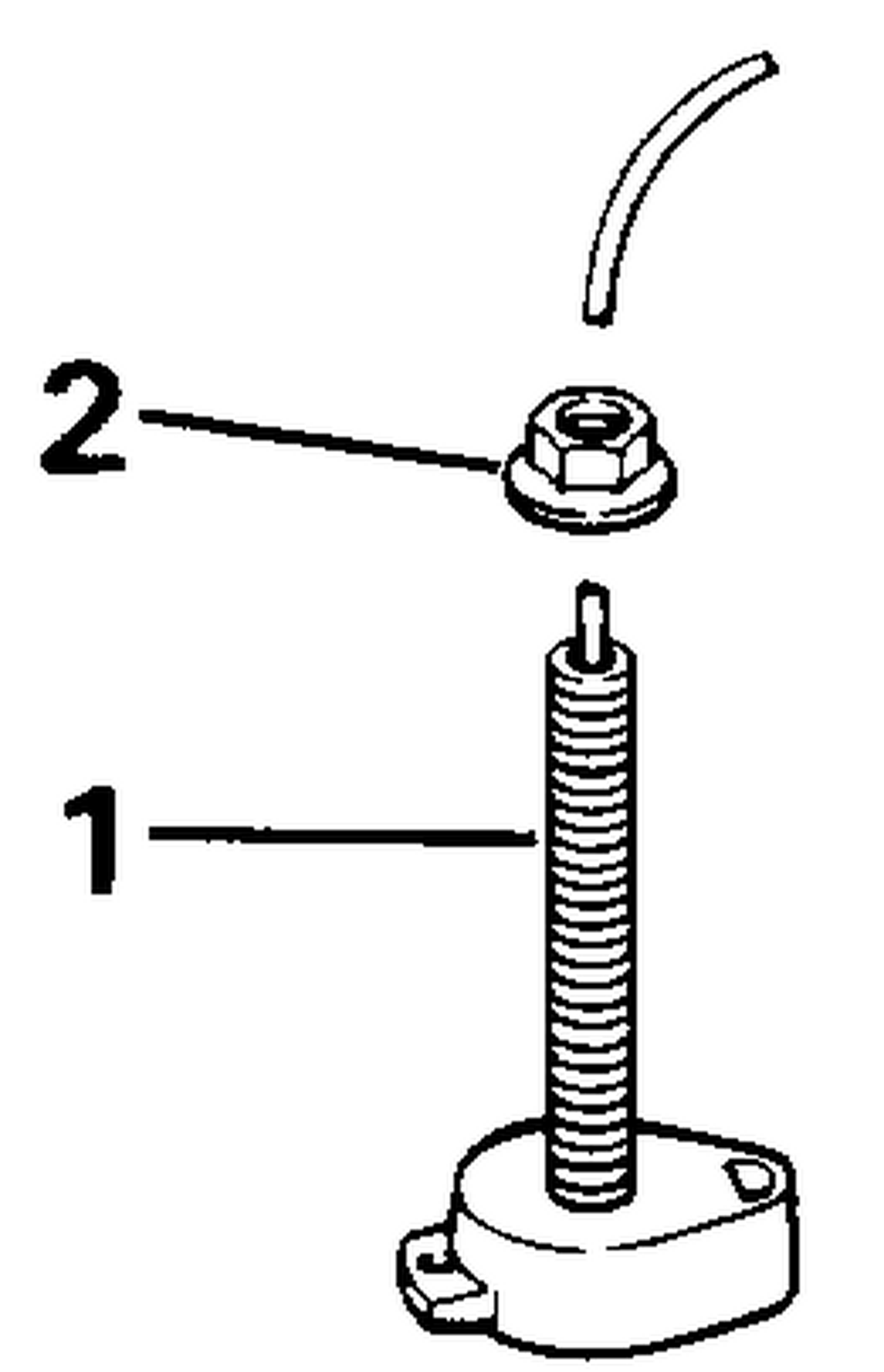 TRANSDUCER - THRU HULL P/N 174067