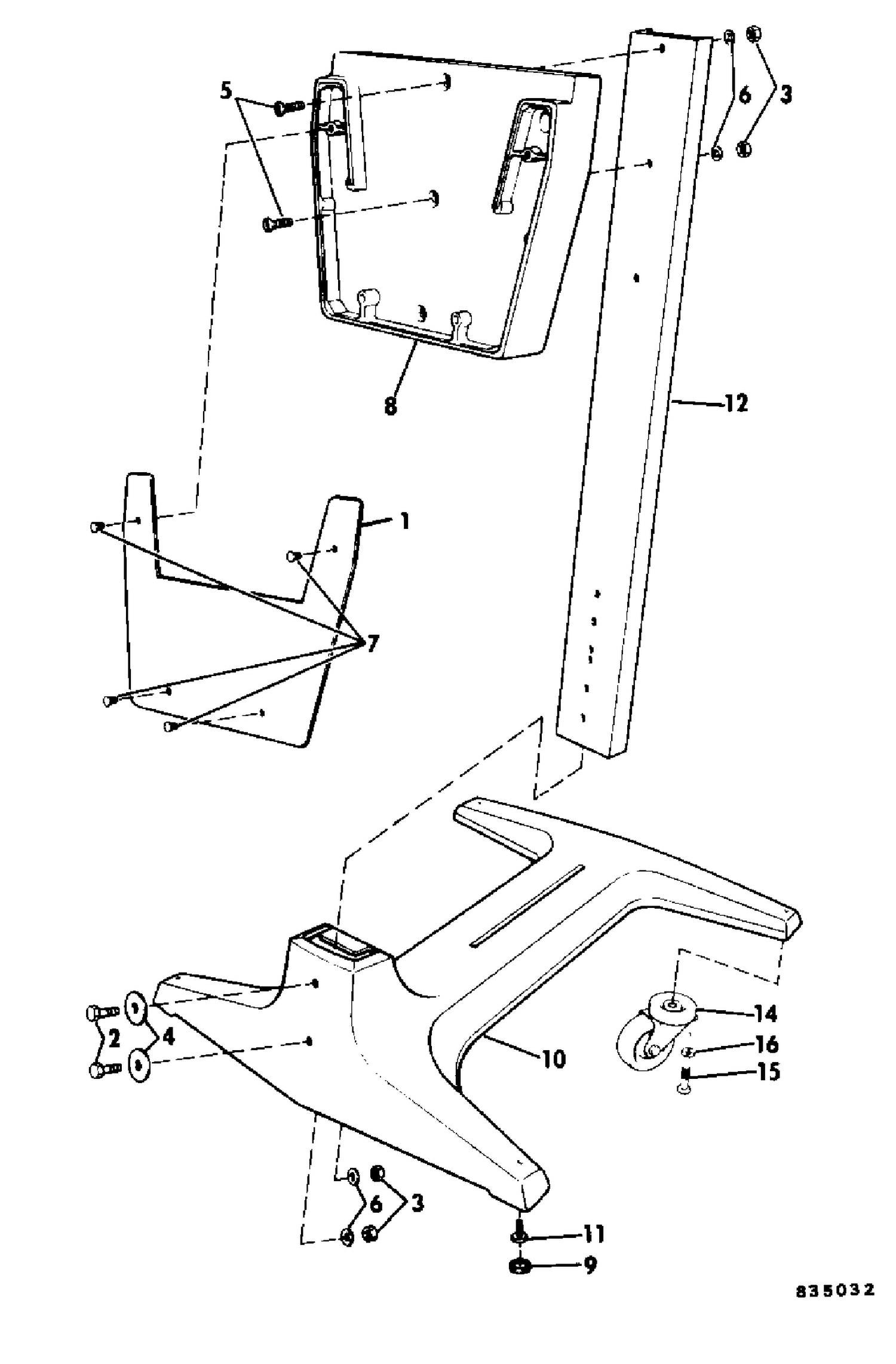 ENGINE DISPLAY STAND 55 - 235