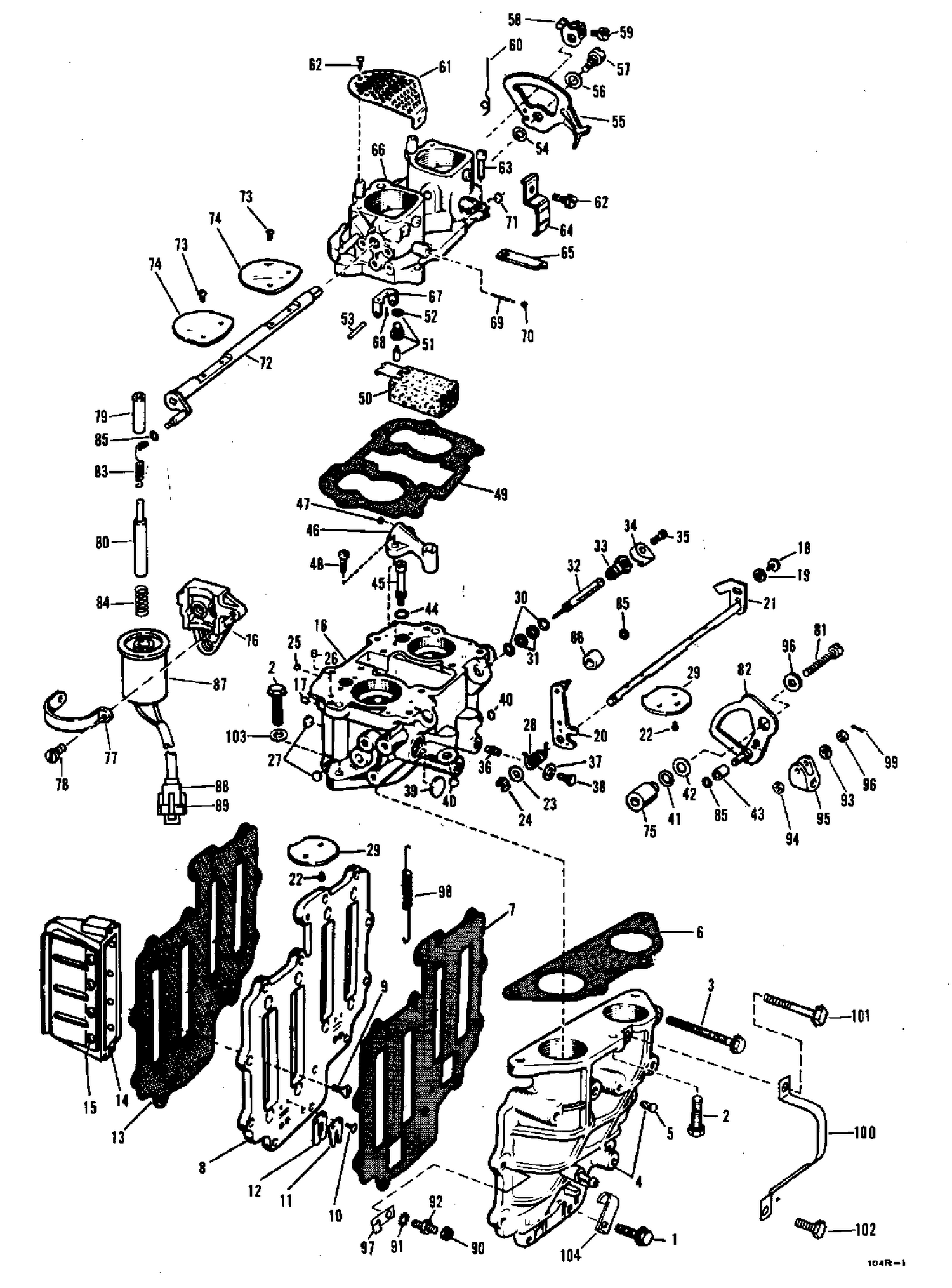 CARBURETOR GROUP ELECTRIC SHIFT