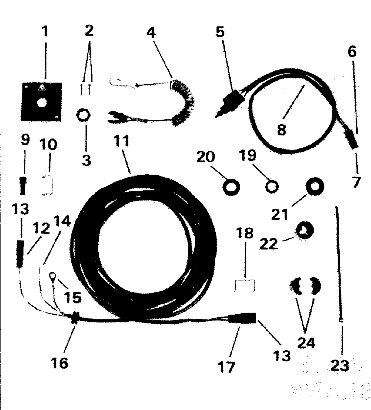 EMERGENCY IGNITION STOP SWITCH - 4D-55 DASH OR GUNWALE MNT