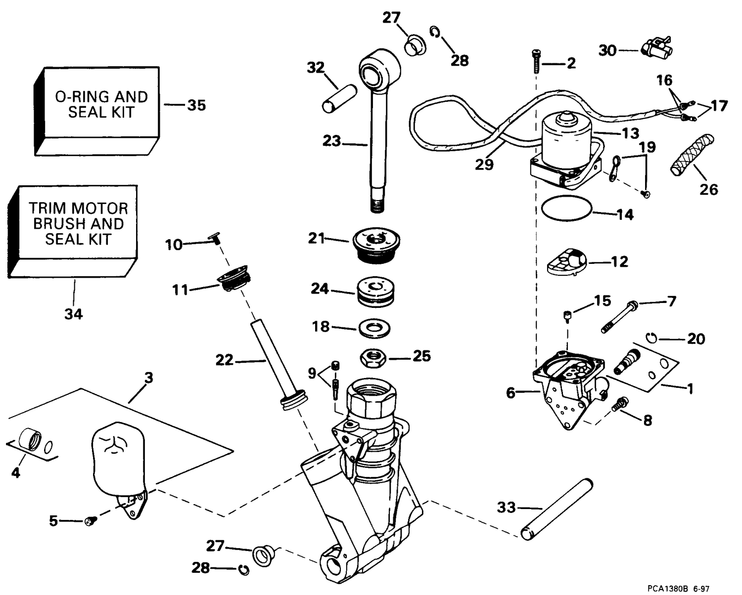 POWER TRIM/TILT HYDRAULIC ASSEMBLY