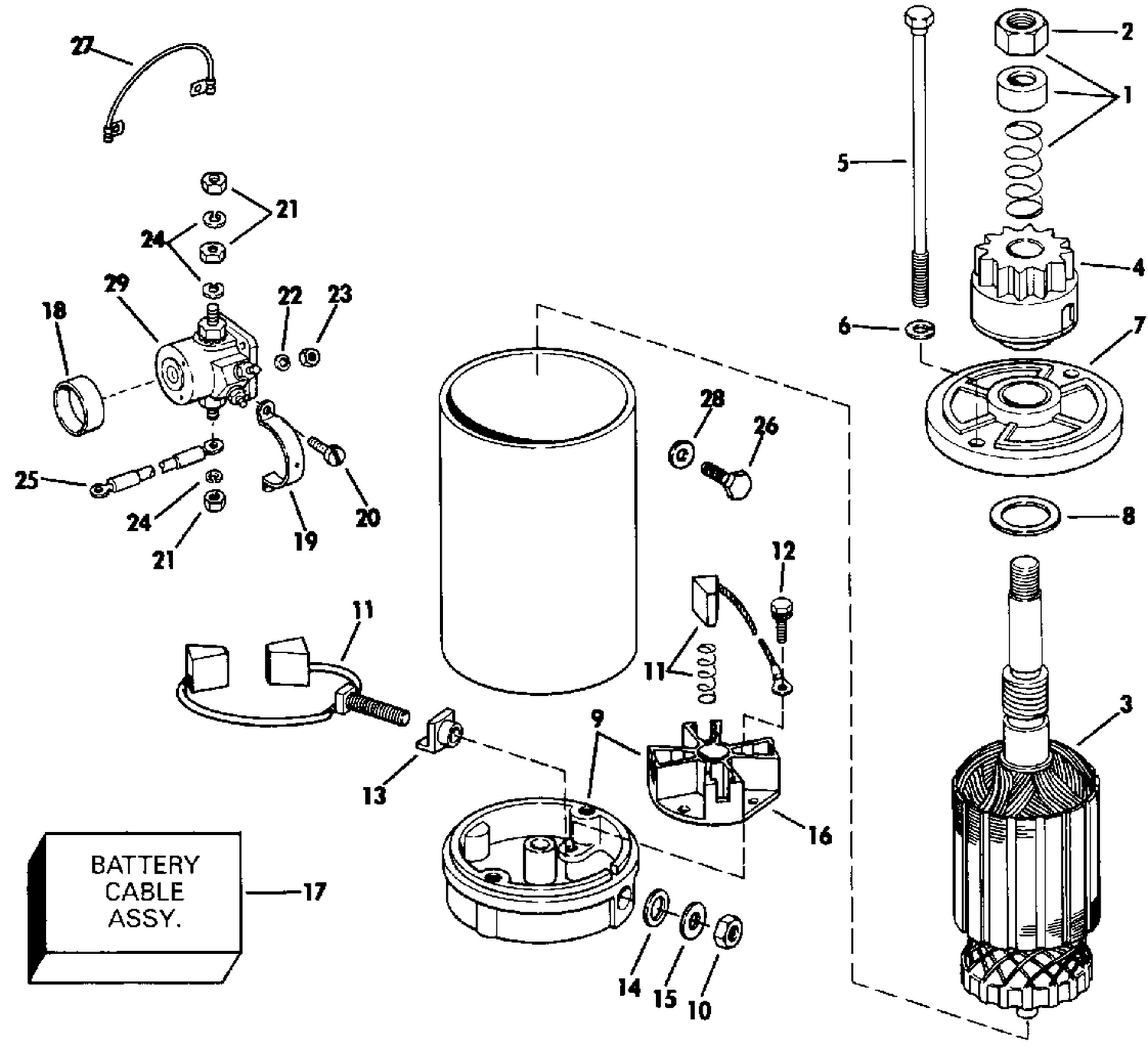 ELECTRIC STARTER & SOLENOID