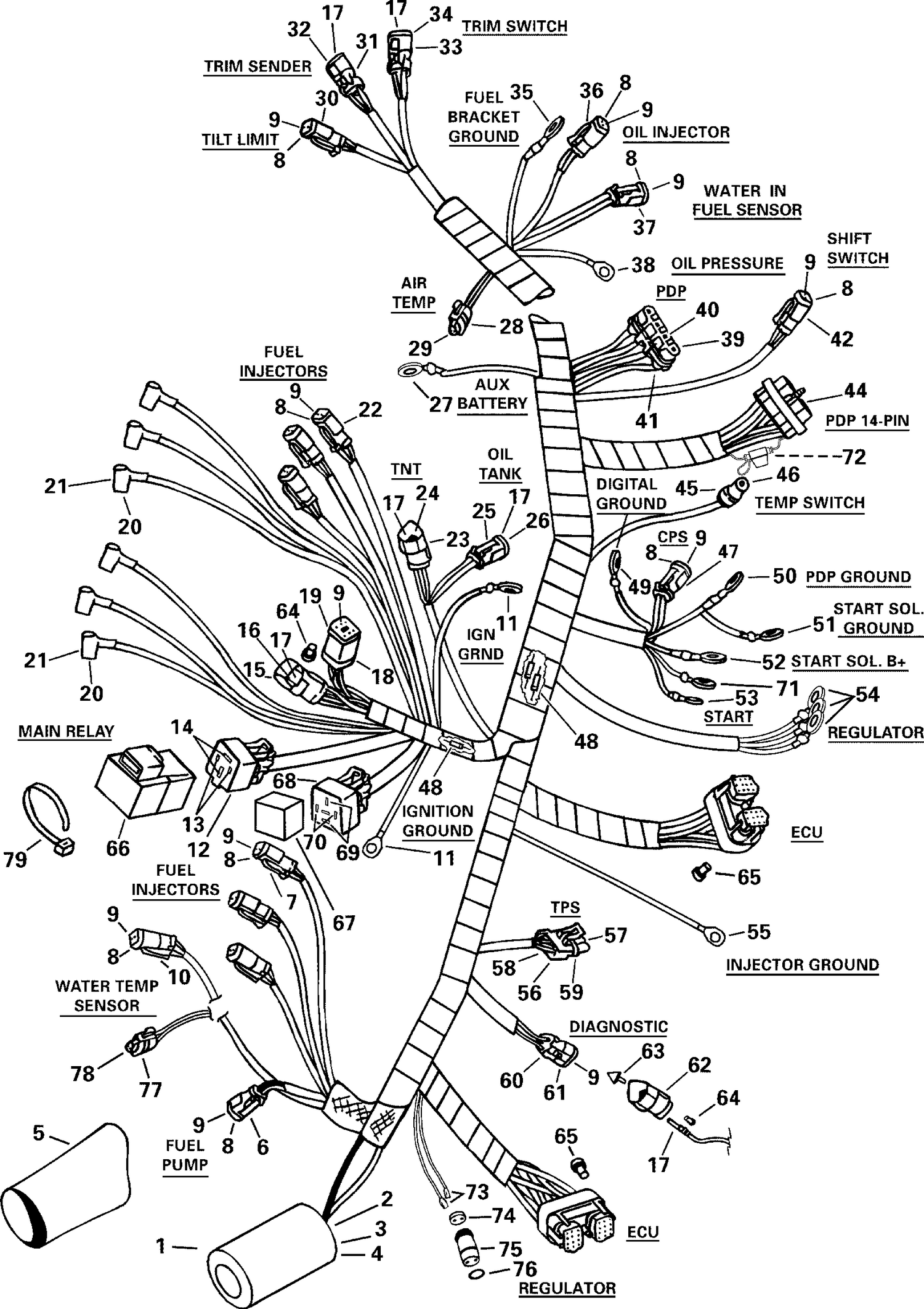 MOTOR CABLE ASSEMBLY
