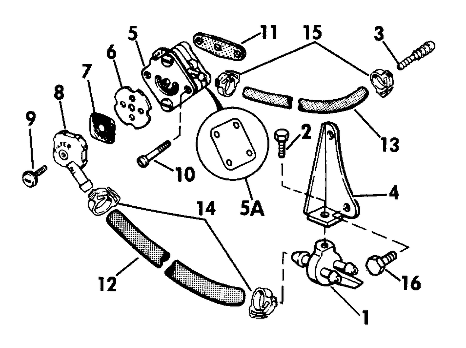 FUEL PUMP KIT - 4 BR MODELS ONLY