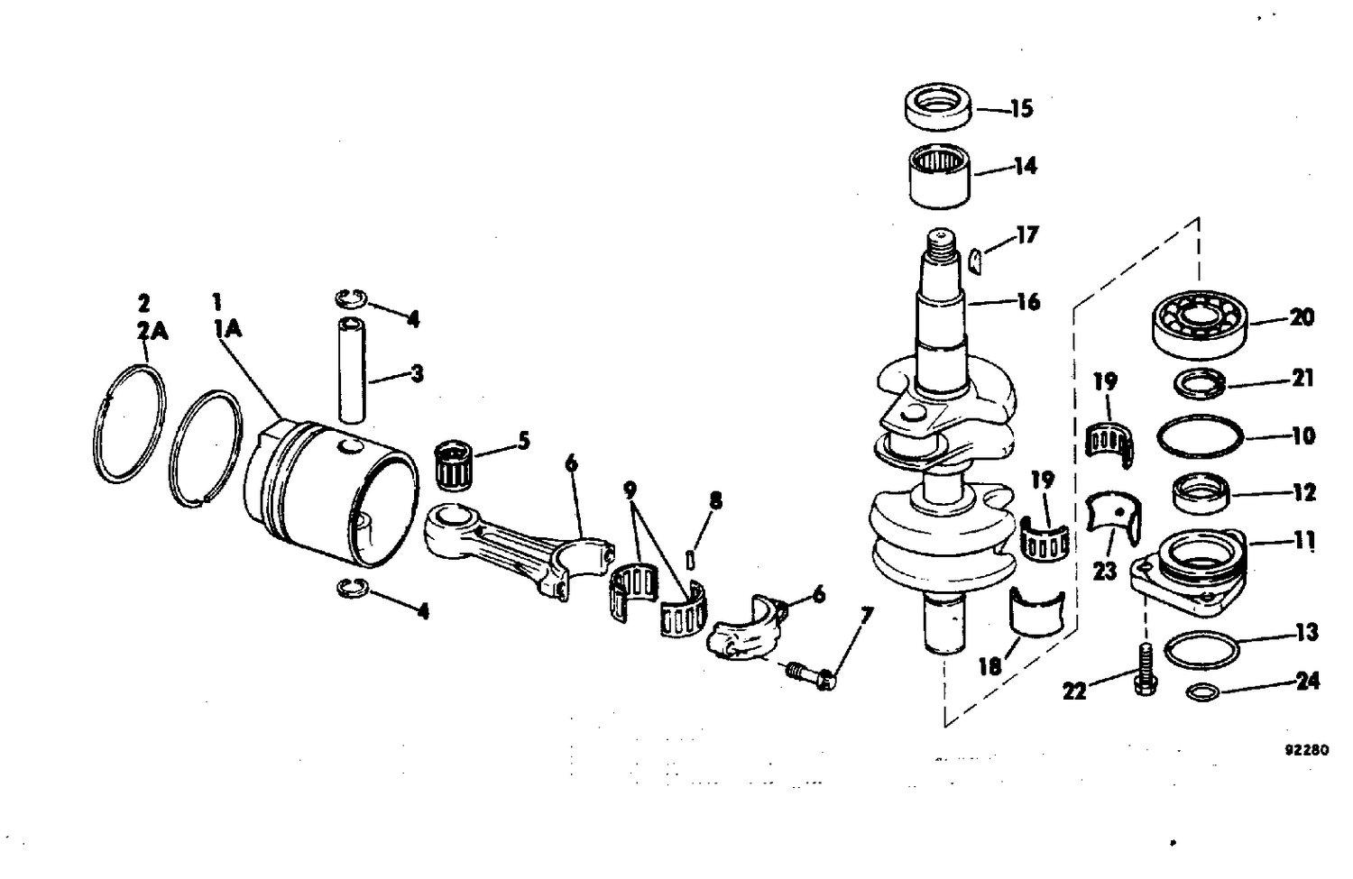 CRANKSHAFT & PISTON