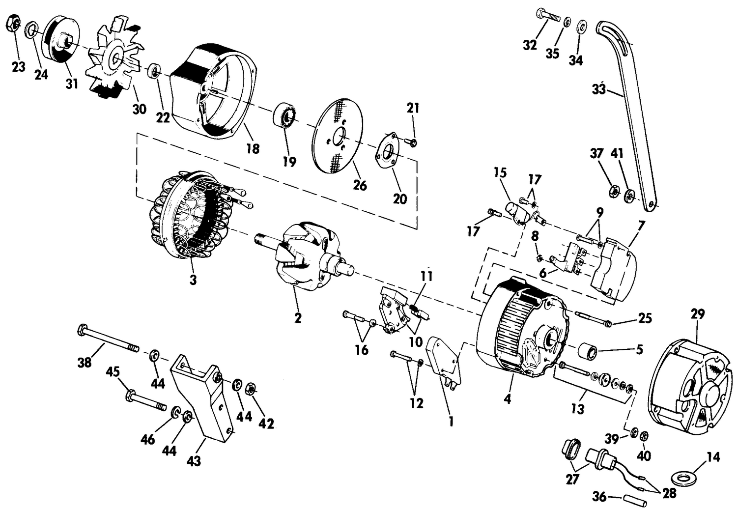 ALTERNATOR GROUP DELCO REMY