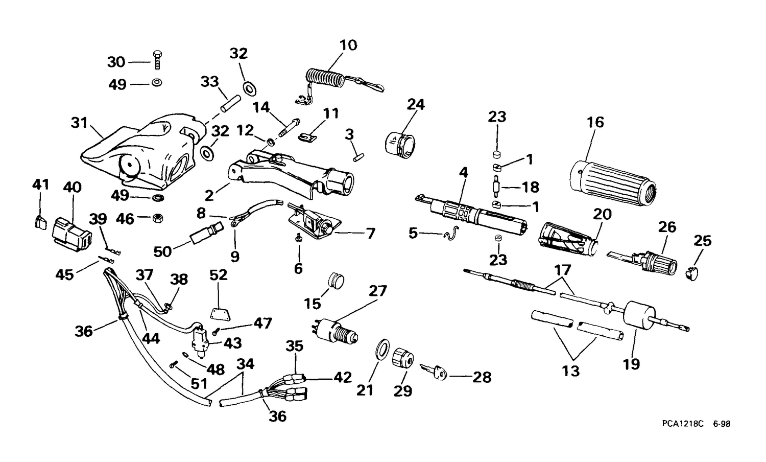 STEERING & SHIFT HANDLE