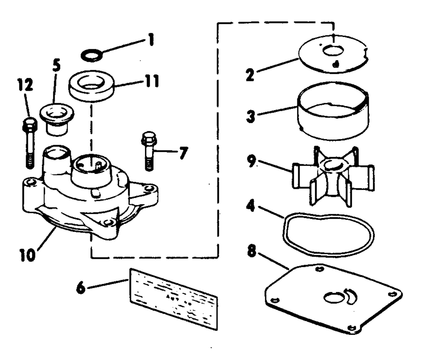 CHROME PUMP KITS 50 HP