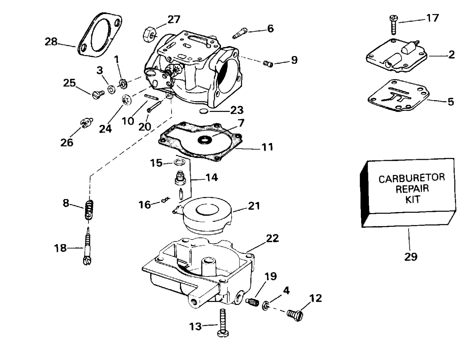CARBURETOR 30EE - 30ELE