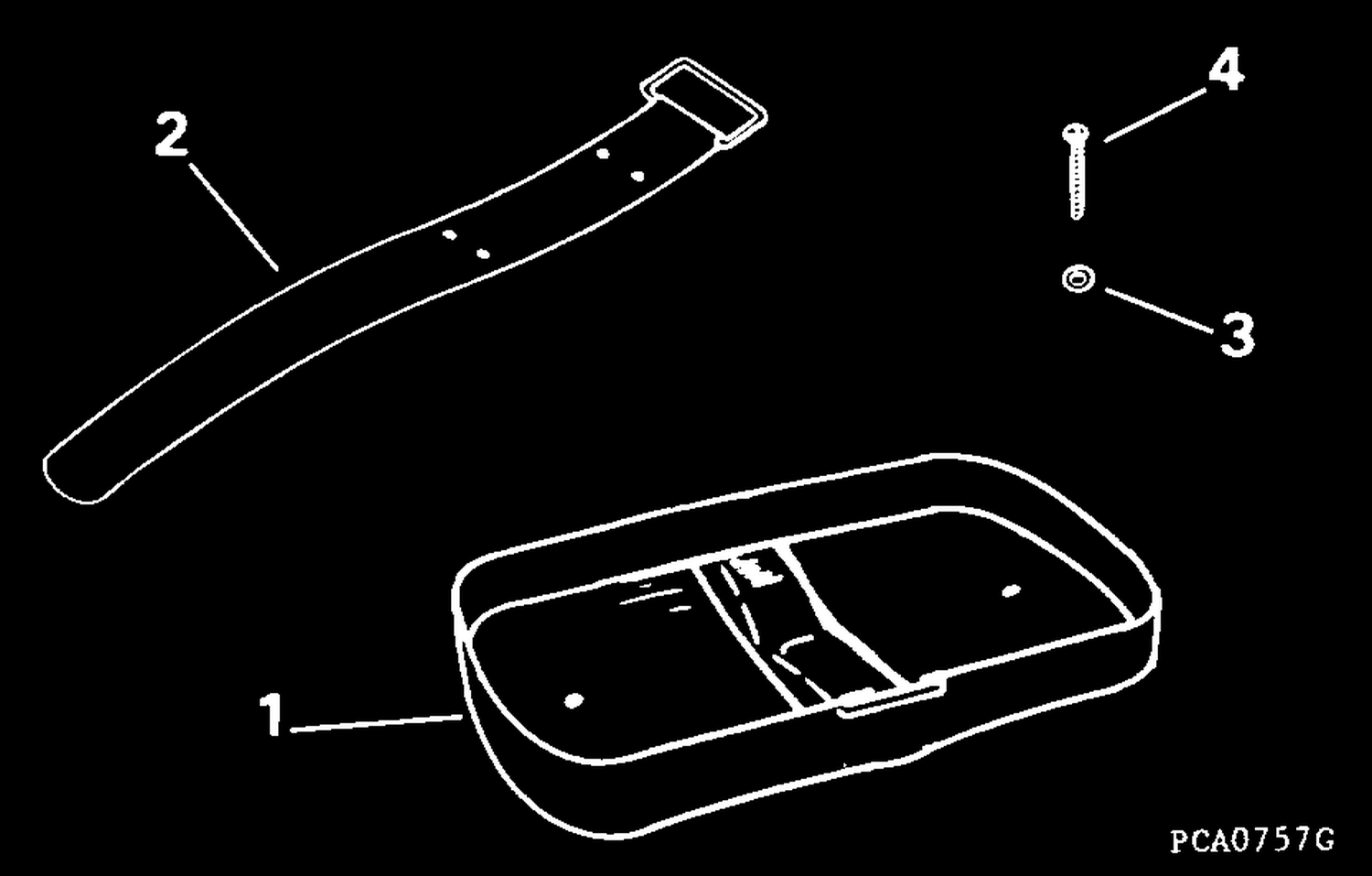 FUEL TANK TRAY KIT