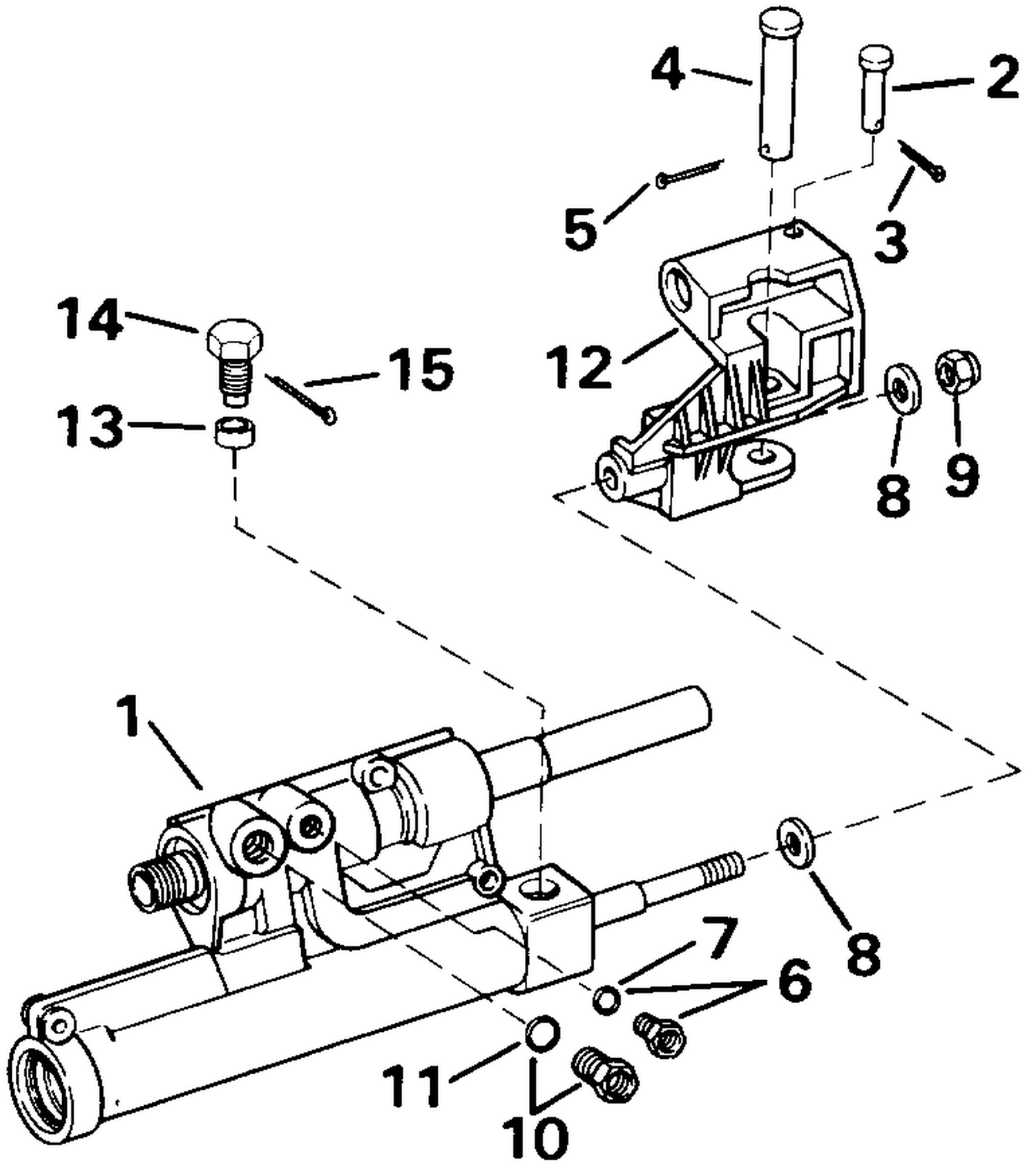 POWER STEERING CYLINDER