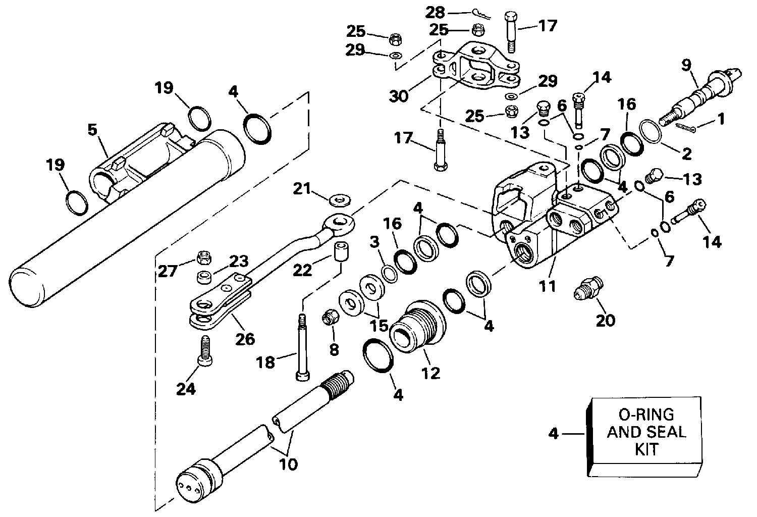 CYLINDER & VALVE ASSEMBLY