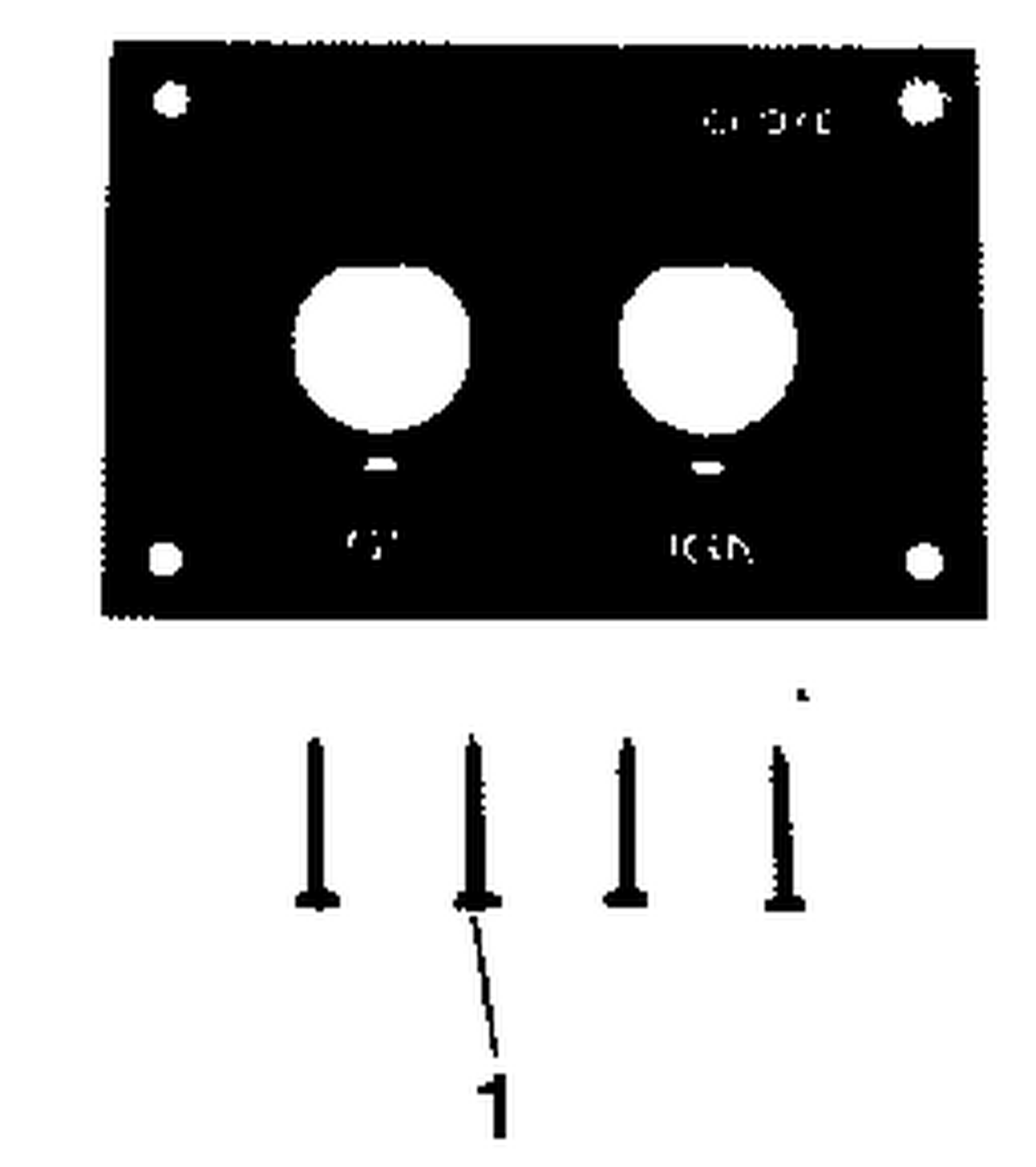 BEZEL KIT - DUAL IGNITION