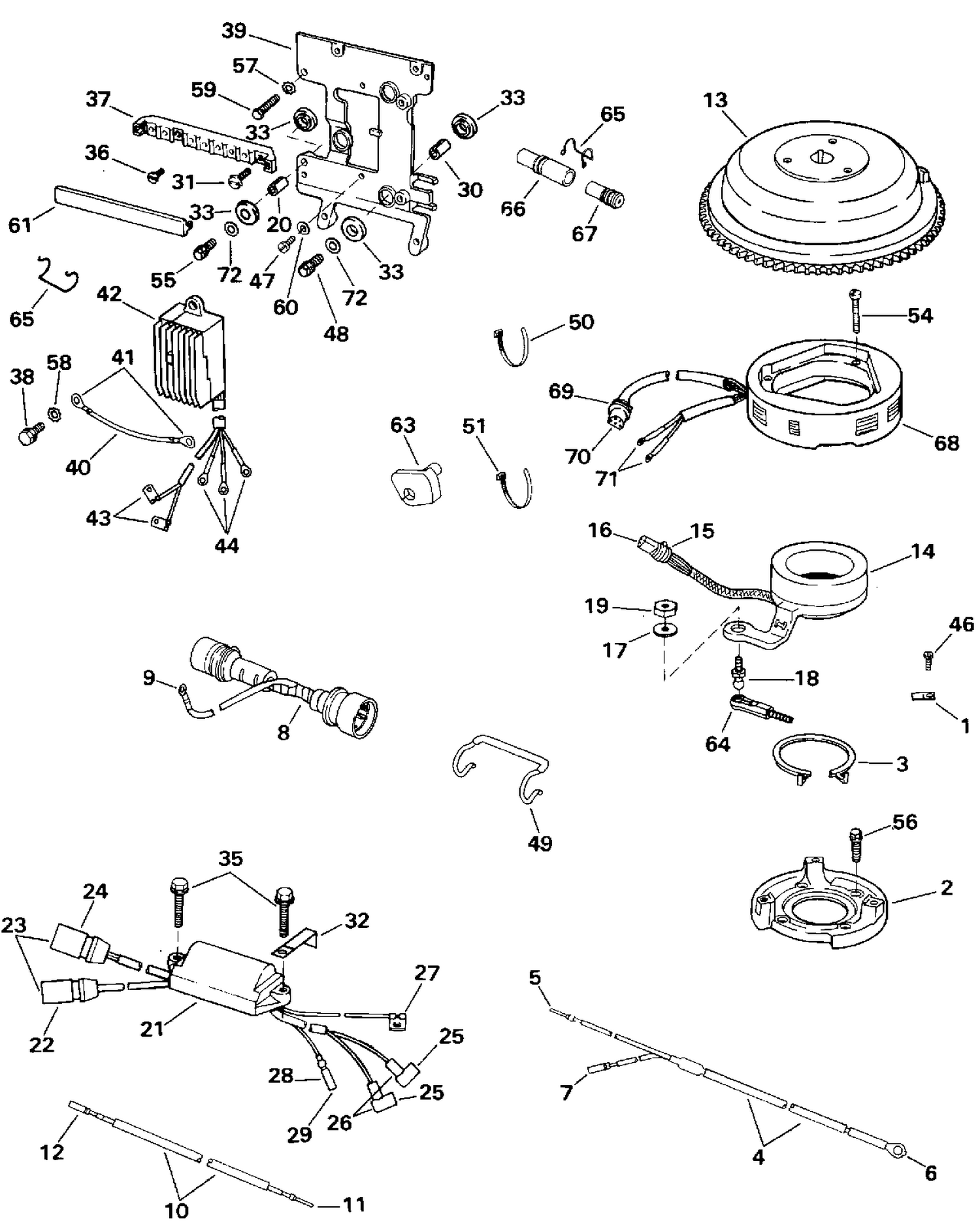 CHARGING KIT, 12 AMP - 40/50 MODELS