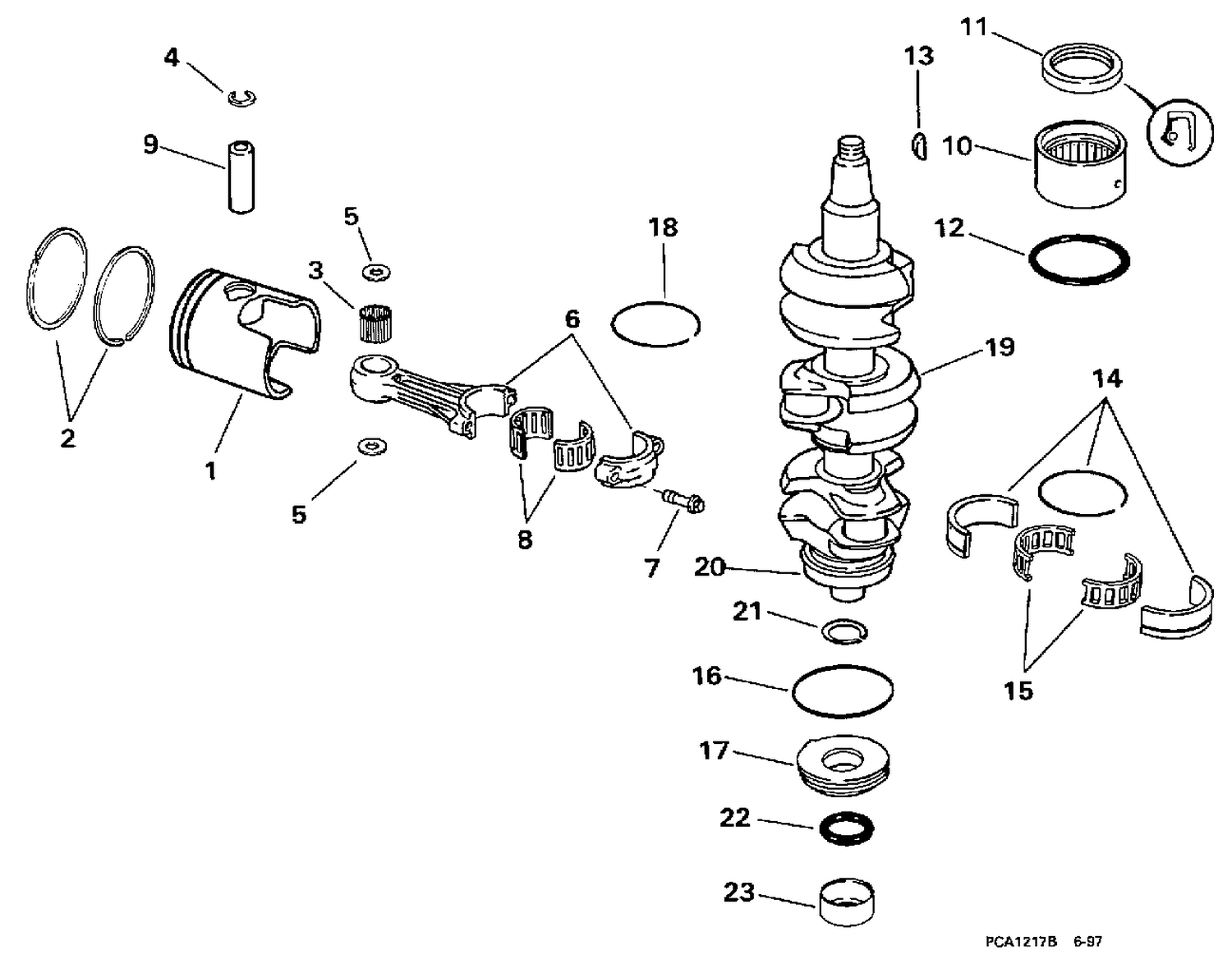 CRANKSHAFT & PISTON
