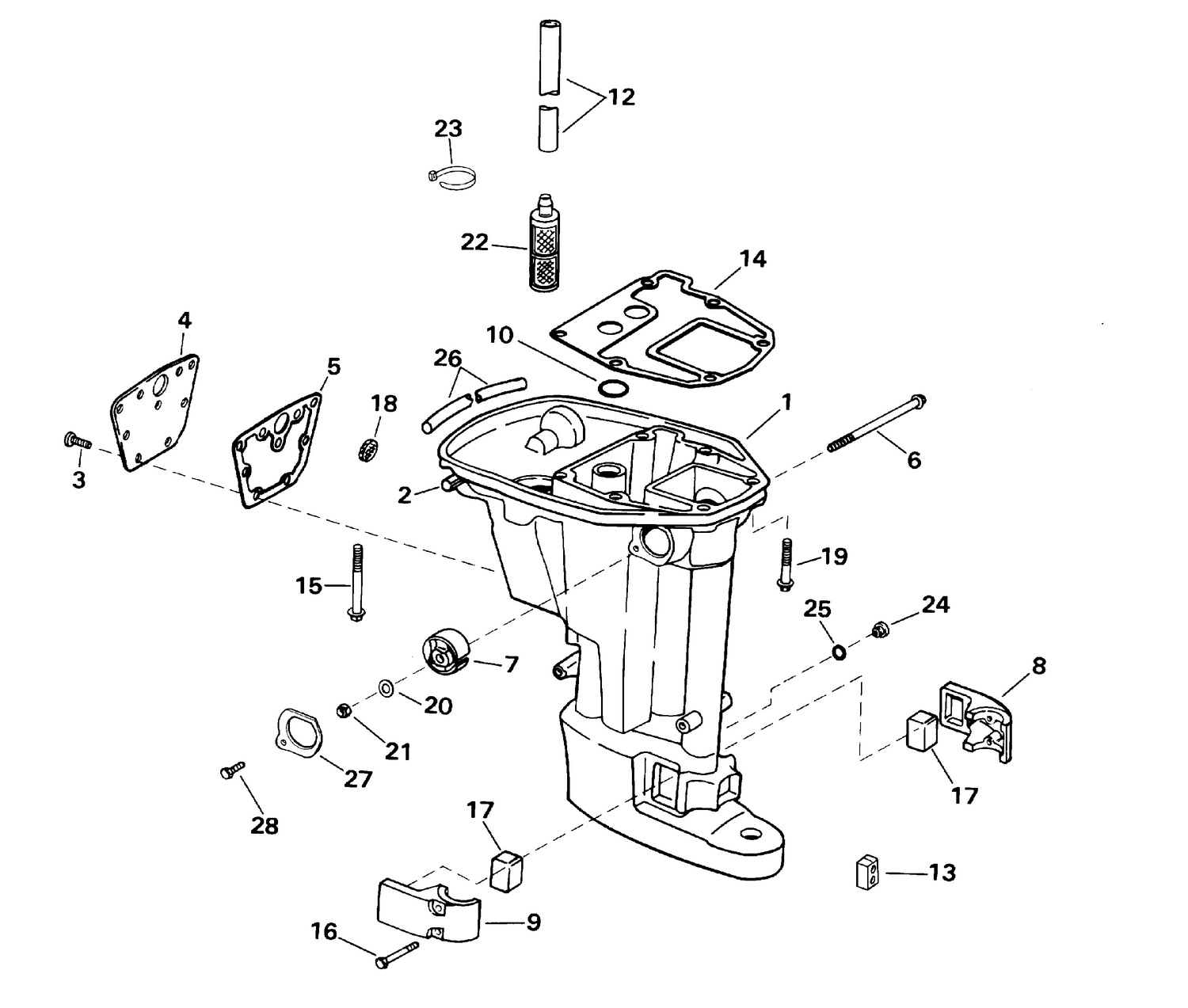 EXHAUST HOUSING