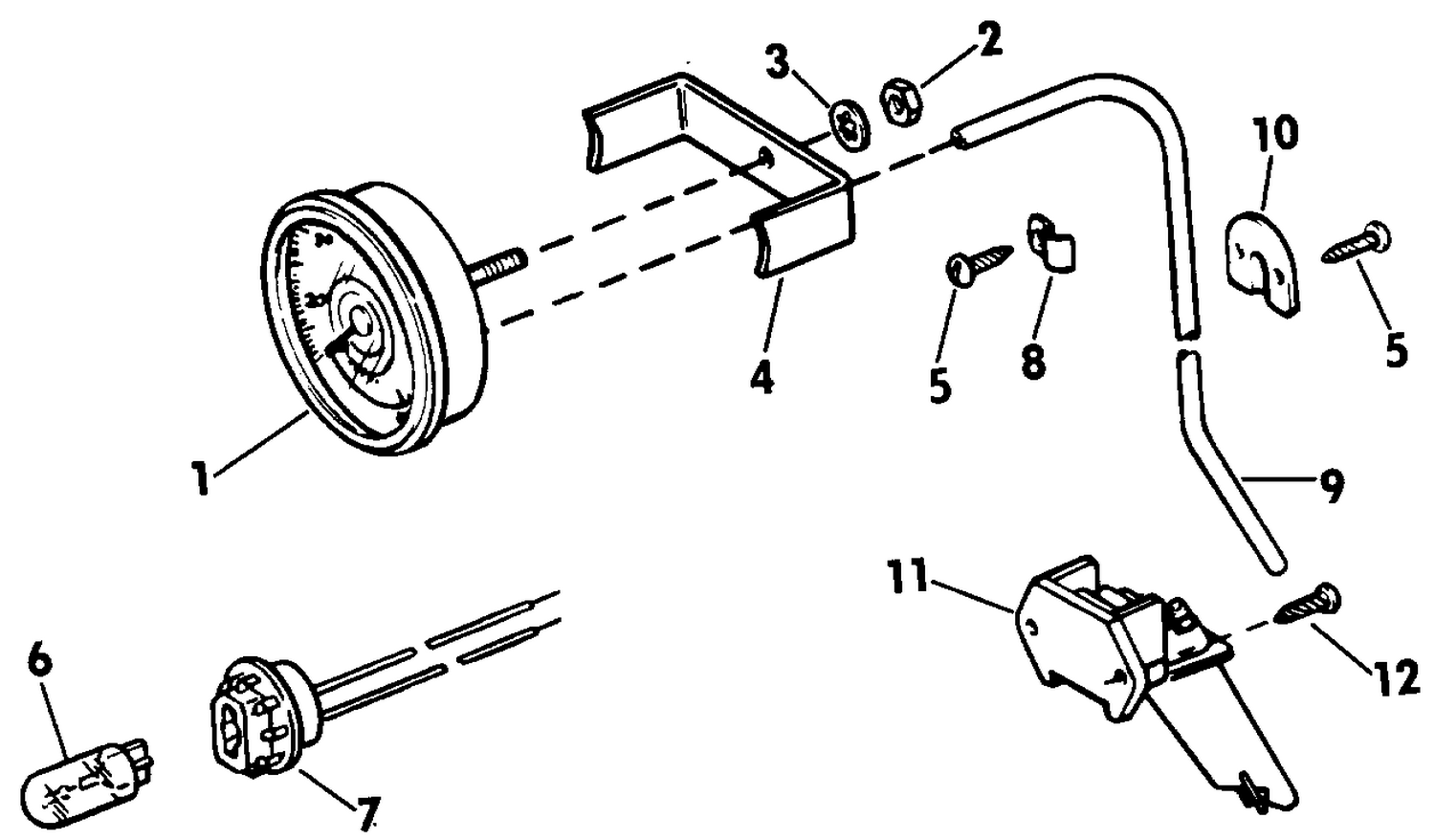 SPEEDOMETER KIT - FLUSH MOUNT -TRADITIONAL SERIES