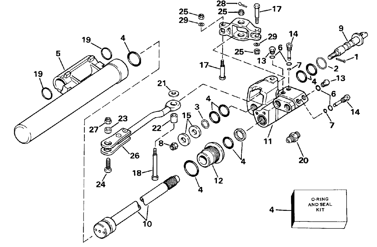 CYLINDER & VALVE ASSEMBLY