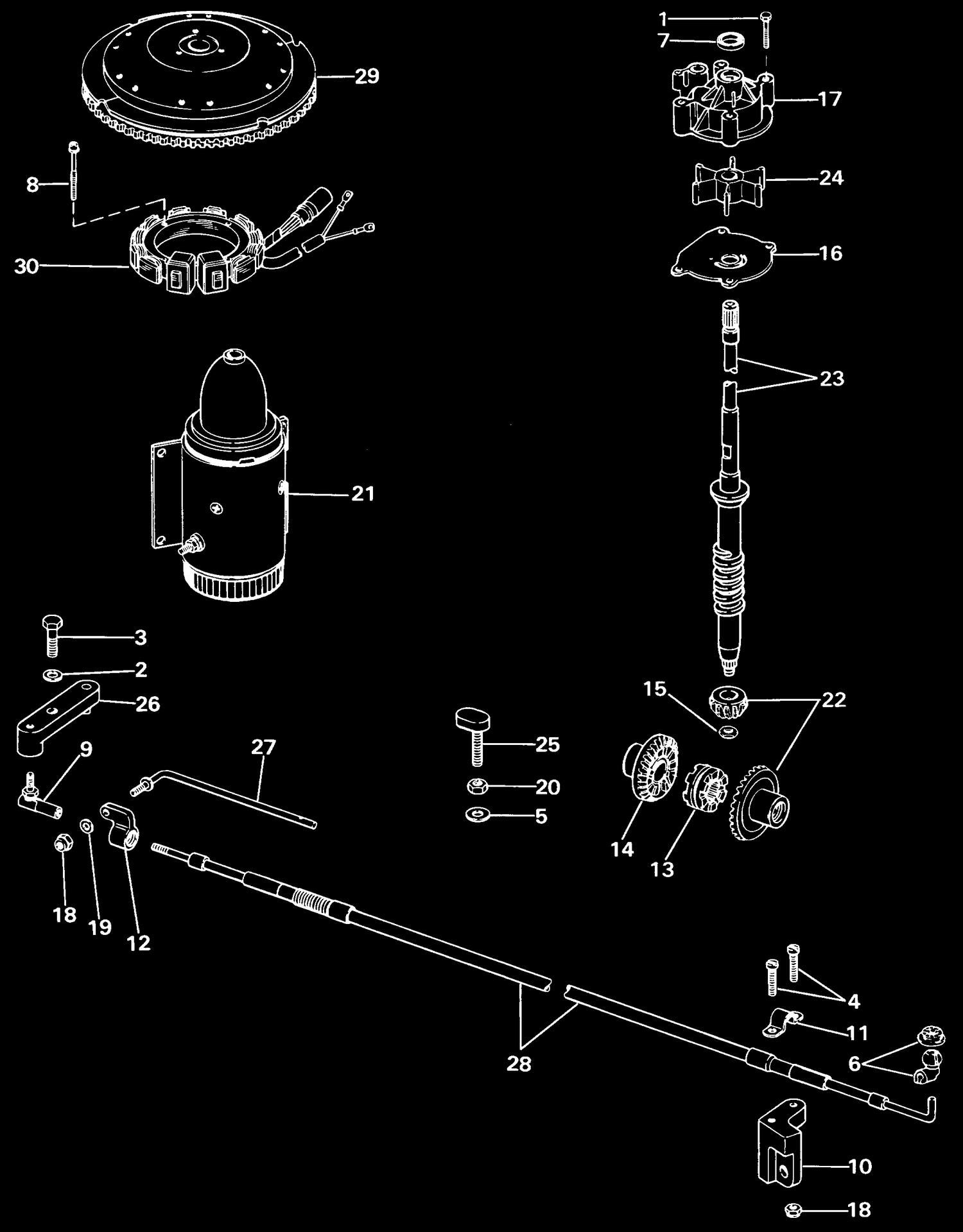 COUNTER ROTATION GEARCASE KIT