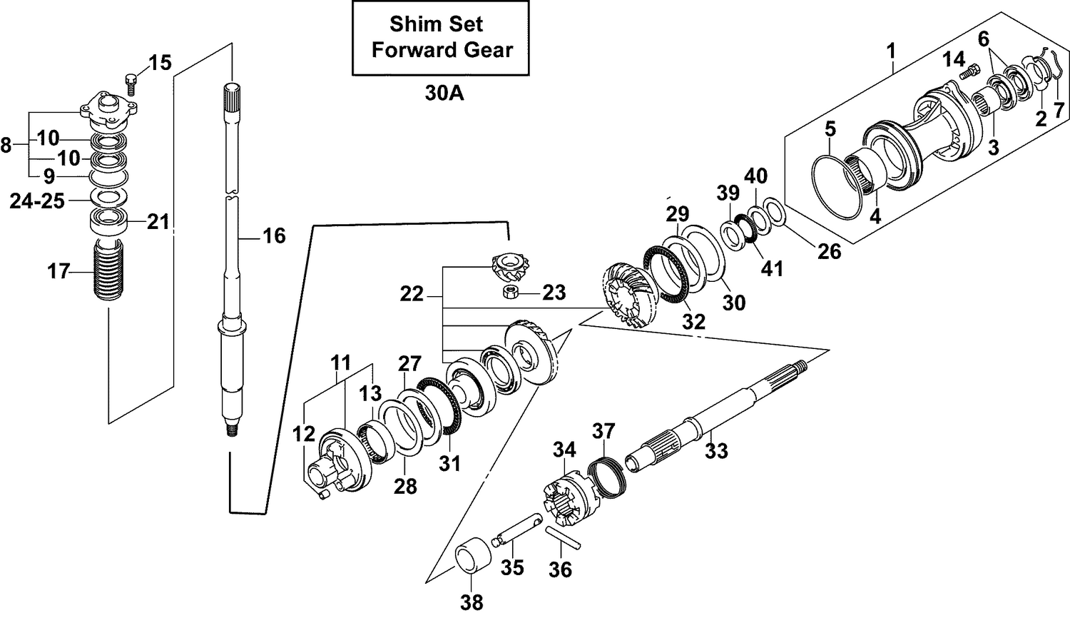 GEARS, COUNTER ROTATION