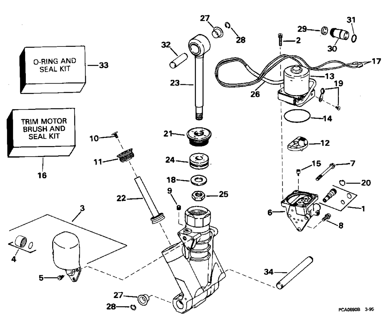 POWER TRIM/TILT HYDRAULIC ASSEMBLY