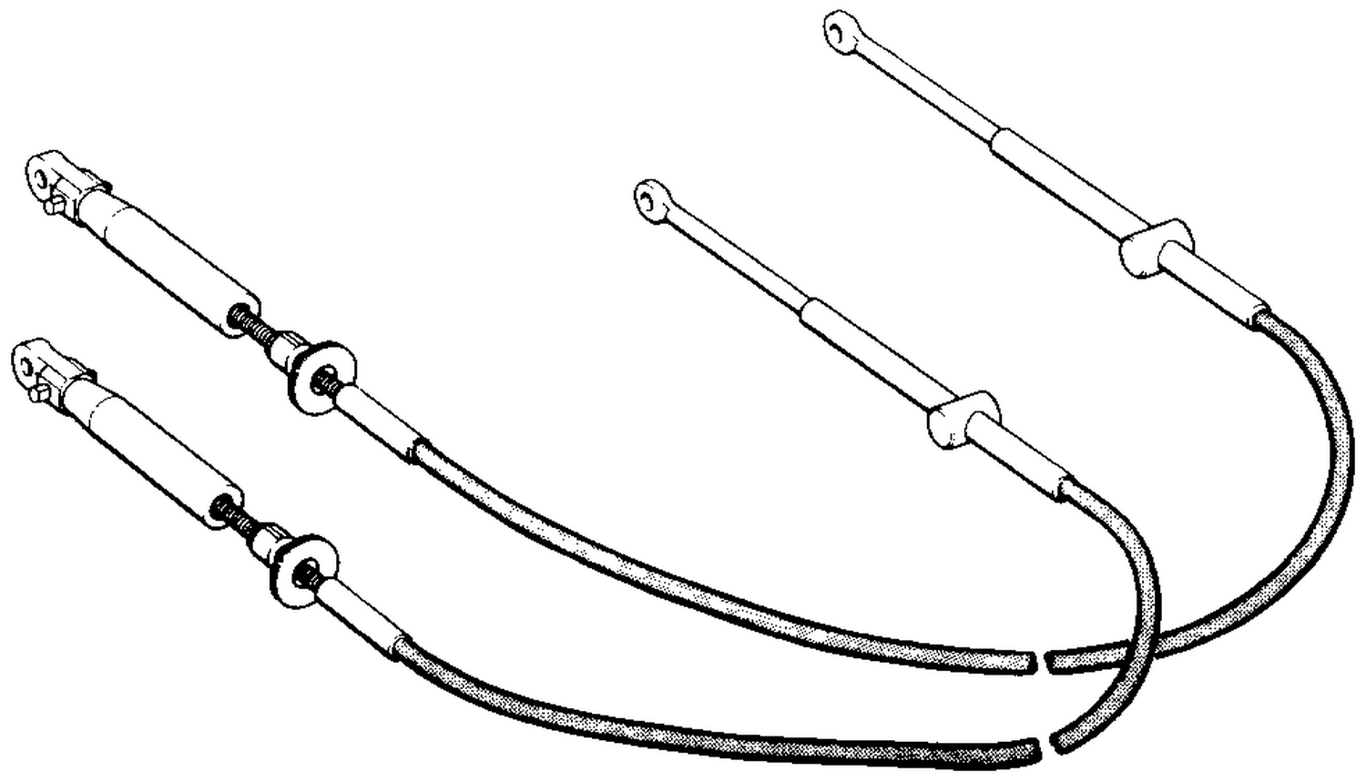 SHIFT THROTTLE CABLES