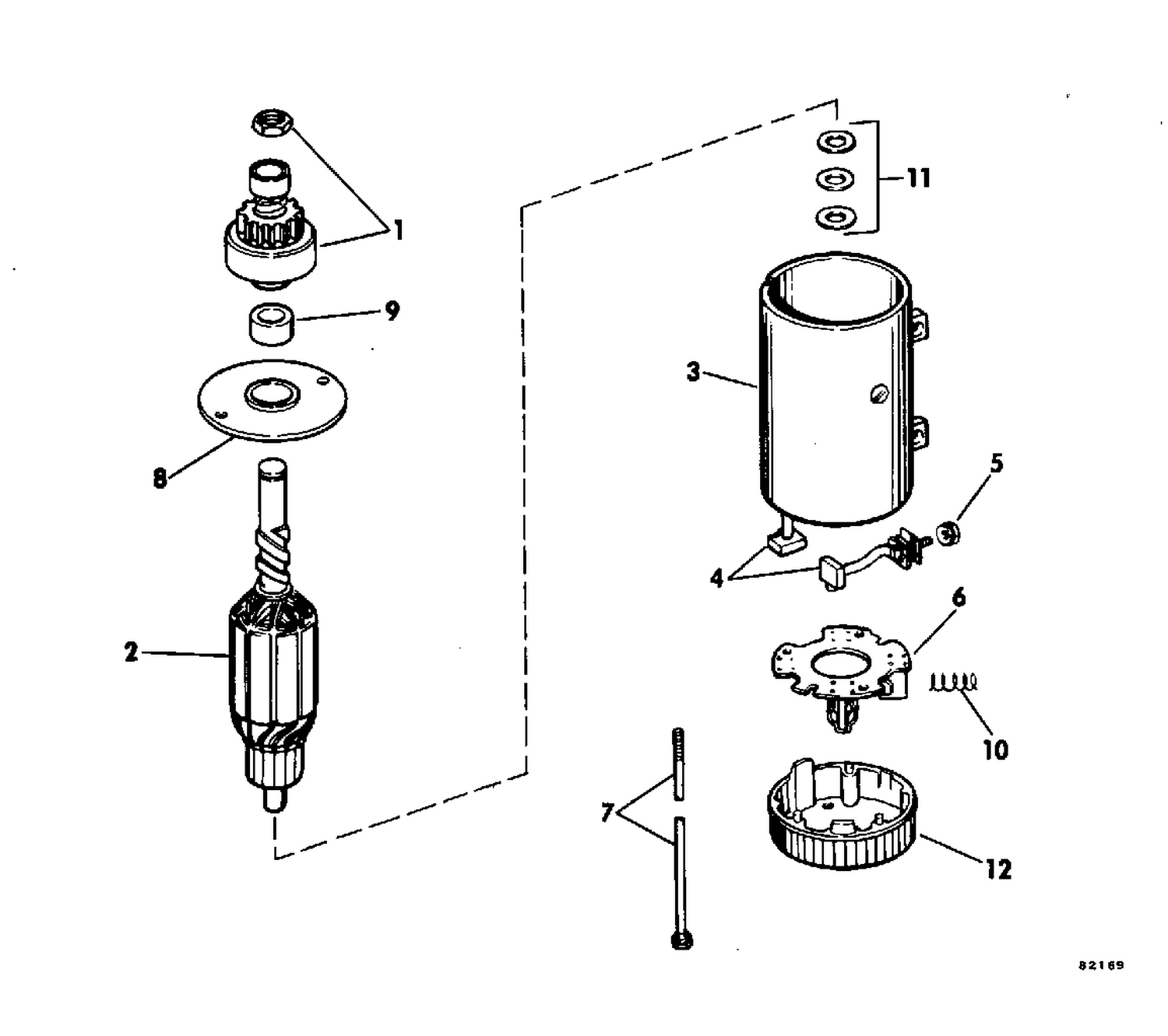 ELECTRIC STARTER PRESTOLITE MODELS MJL-4005