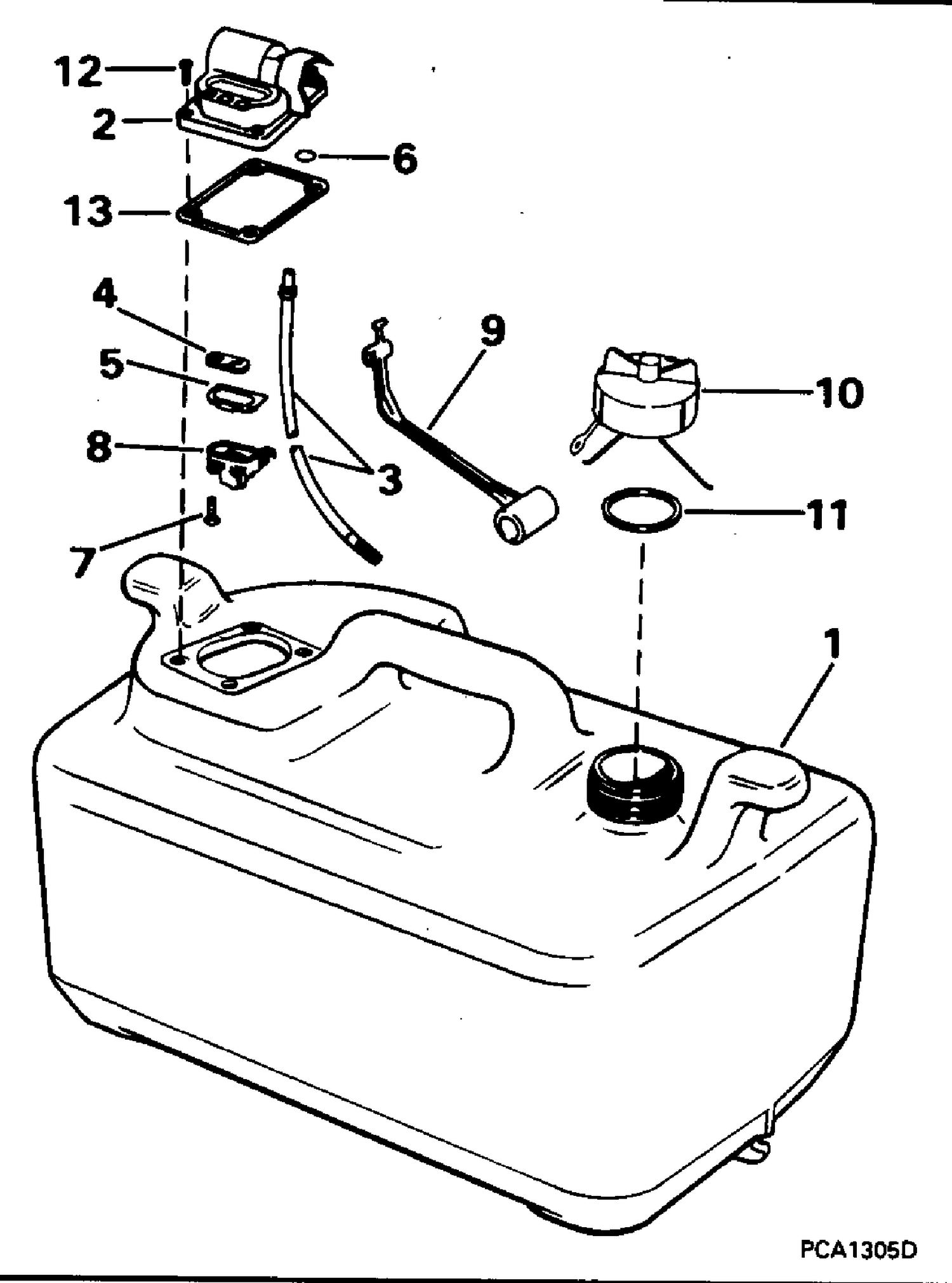 FUEL TANK - 6 GALLON