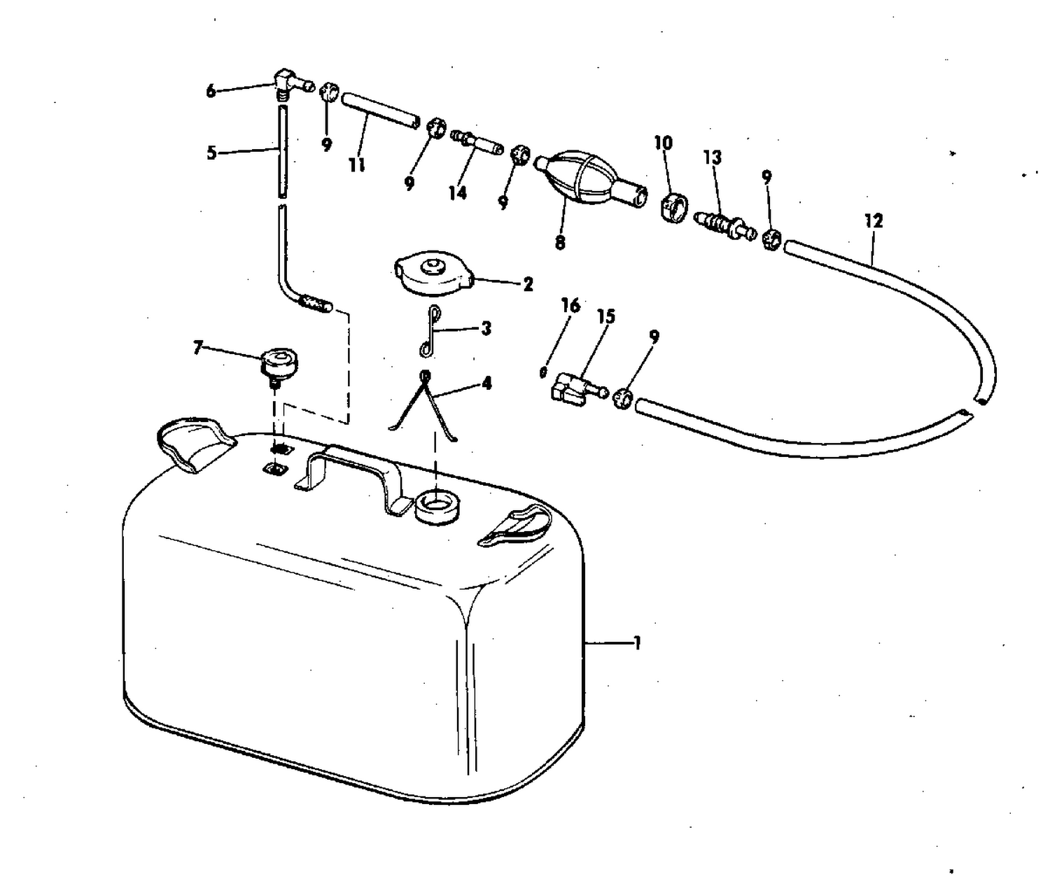 FUEL TANK-6 GALLON