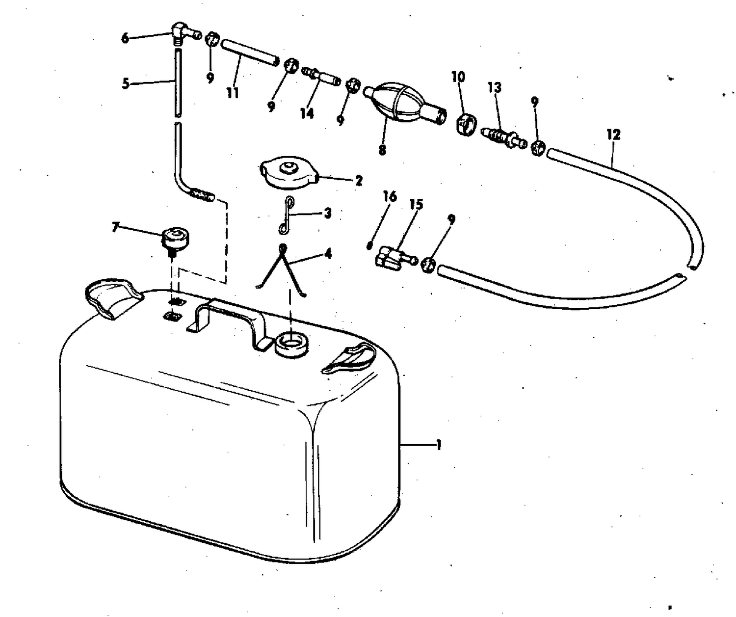FUEL TANK-6 GALLON