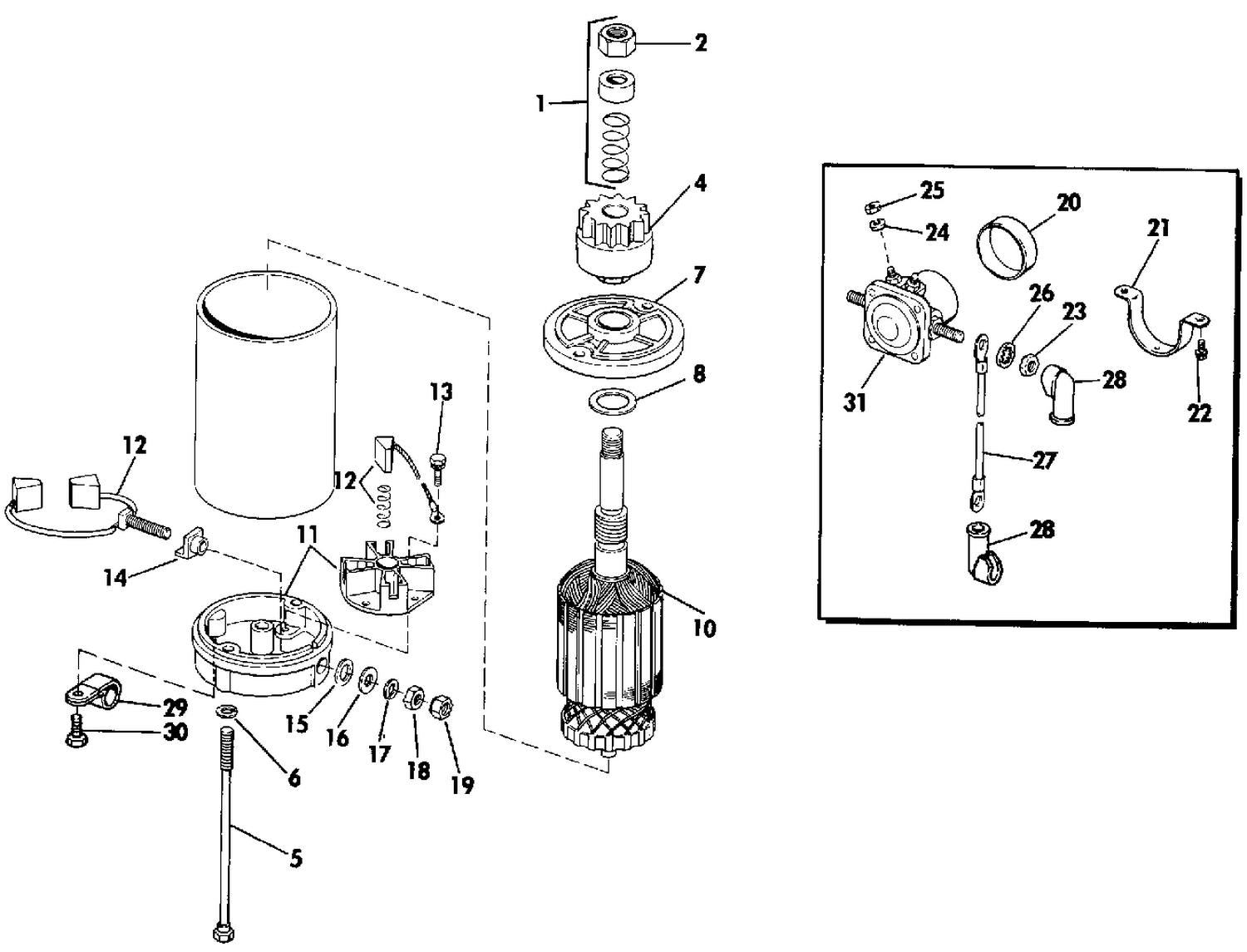 ELECTRIC STARTER & SOLENOID